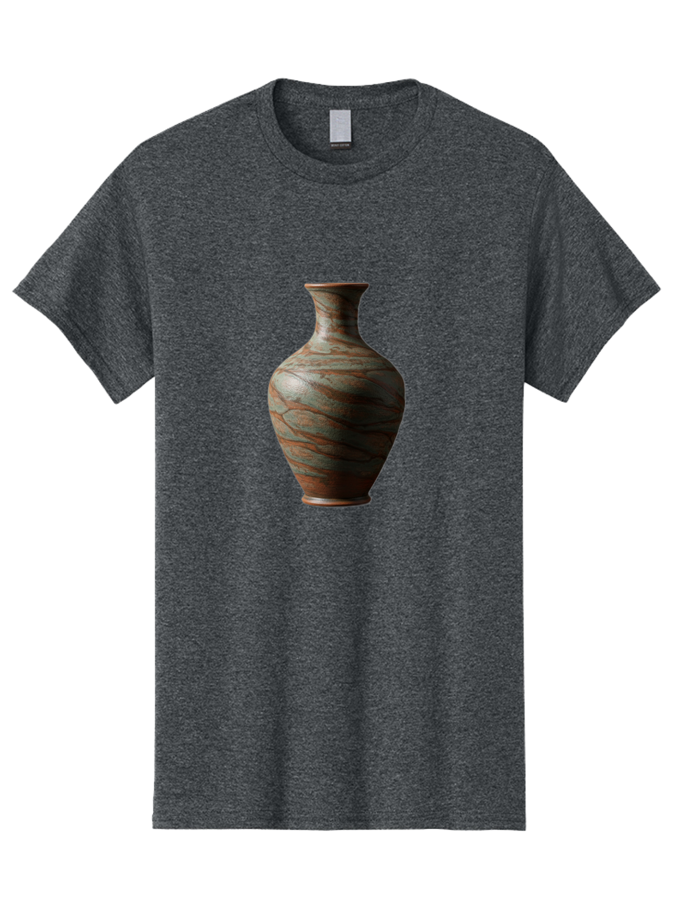 Marbled-Vase Men'S Graphic Tee, 100% Cotton, Comfortable Casual Summer Wear, Machine Washable, Marbled Vase, Decorative Vase, Elegant Design, Sophisticated Interior, Home Decor, Luxury Vase, Modern Art, Unique Pattern, Ornate Vase, Baa968