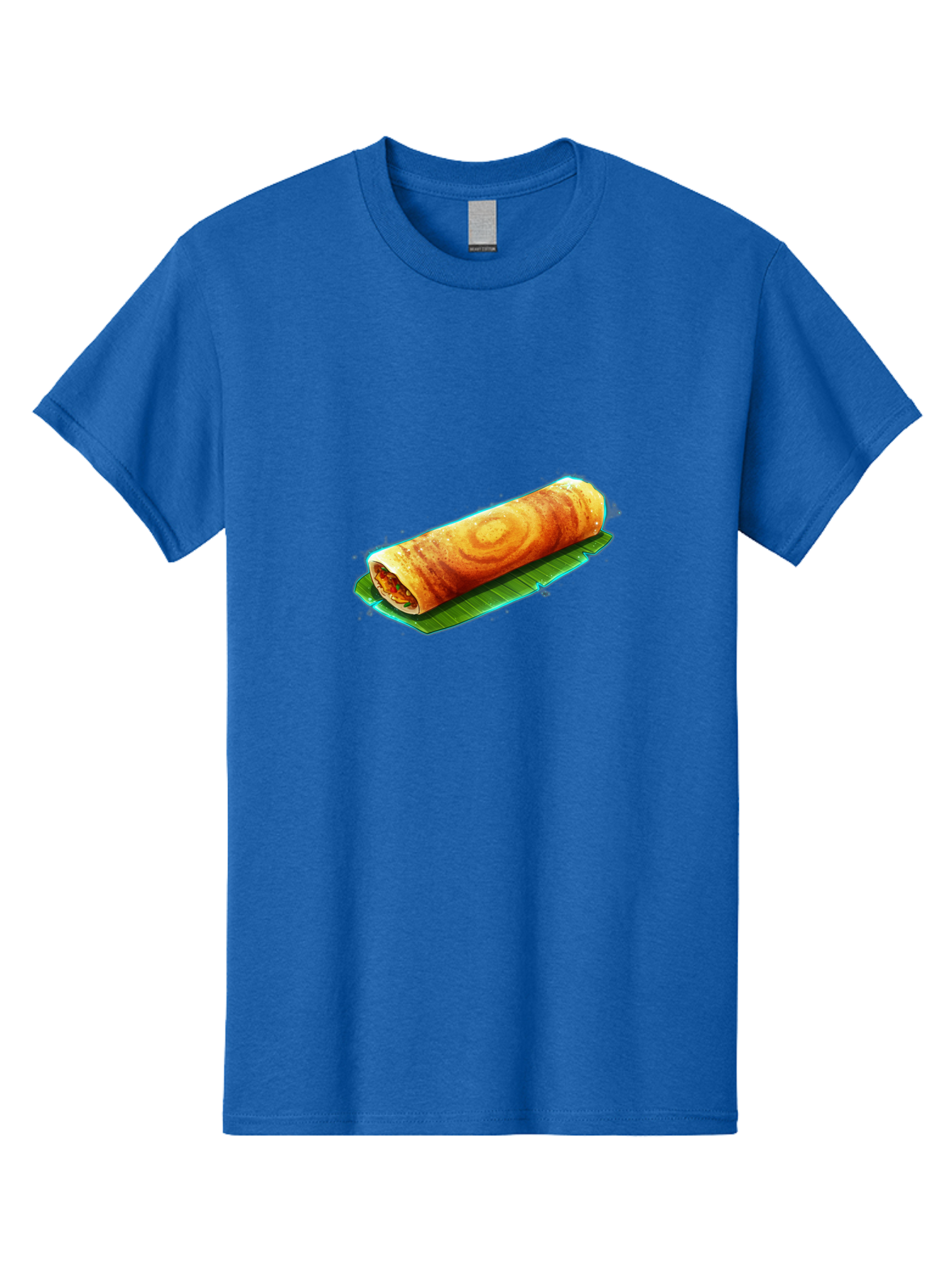 Masala-Dosa-16 Men'S Graphic Tee, 100% Cotton, Comfortable Casual Summer Wear, Machine Washable, South Indian Cuisine, Traditional Breakfast, Masala Dosa, Savory Crepe, Fermented Rice, Crispy Texture, Delicious Food, Indian Street Food Baa977