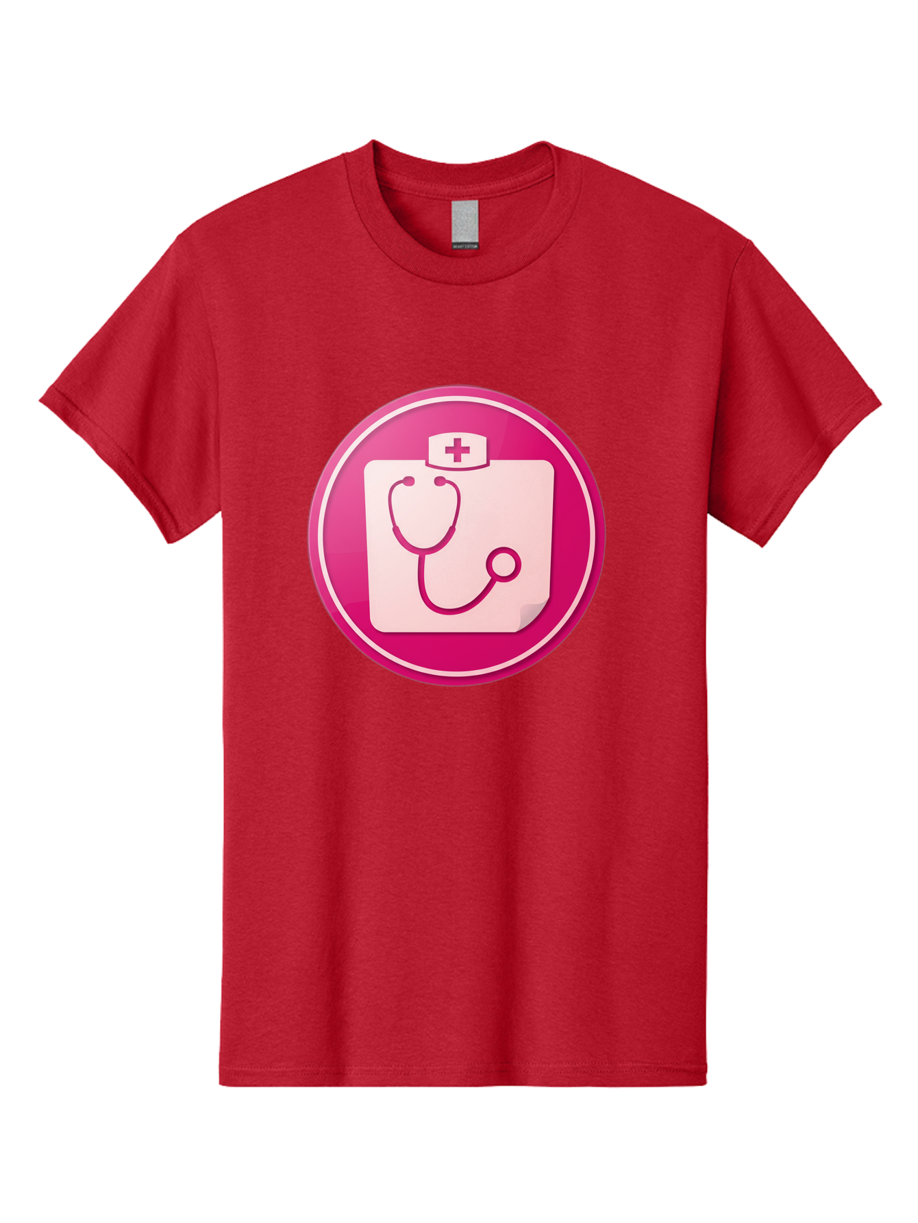 Medical-File Men'S Graphic Tee, 100% Cotton, Comfortable Casual Summer Wear, Machine Washable, Medical Symbol, Health Care Icon, Medical Cross, Doctor'S Emblem, Stethoscope Illustration, Medical Logo, Healthcare Symbol Baa994