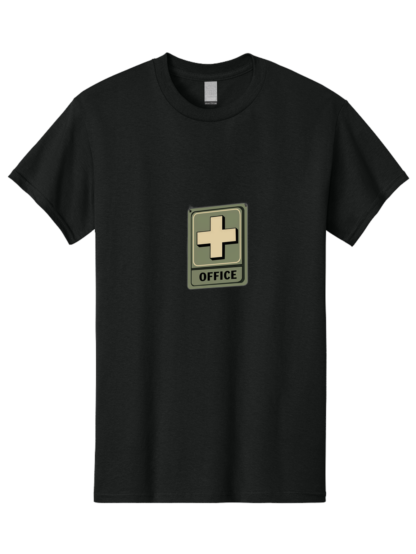 Medical-Office-Sign Men'S Graphic Tee, 100% Cotton, Comfortable Casual Summer Wear, Machine Washable, Medical Cross Symbol, Office Sign, Healthcare Icon, Medical Office, Health Care Sign, Cross Symbol, Medical Center Baa996