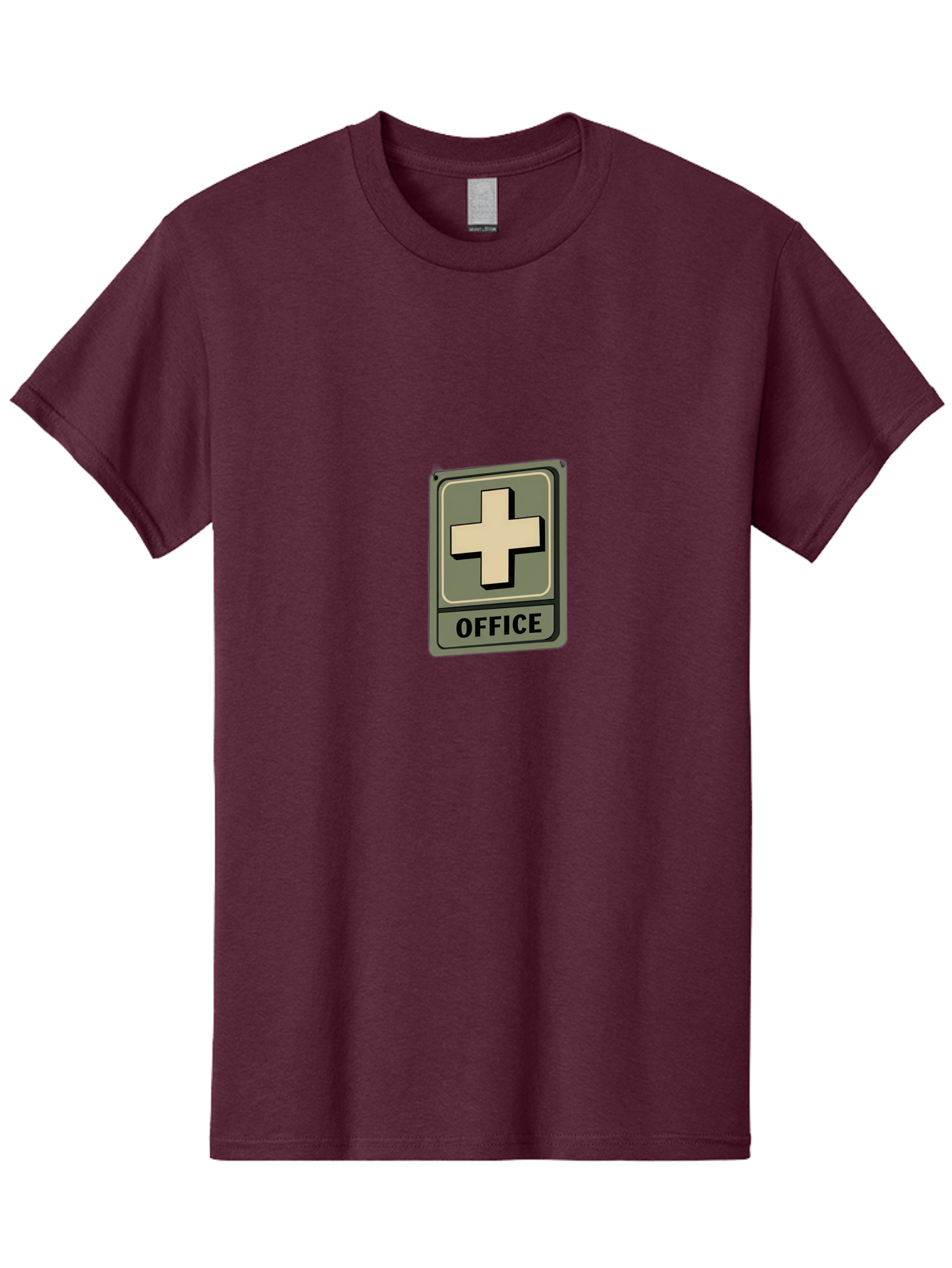 Medical-Office-Sign Men'S Graphic Tee, 100% Cotton, Comfortable Casual Summer Wear, Machine Washable, Medical Cross Symbol, Office Sign, Healthcare Icon, Medical Office, Health Care Sign, Cross Symbol, Medical Center Baa996