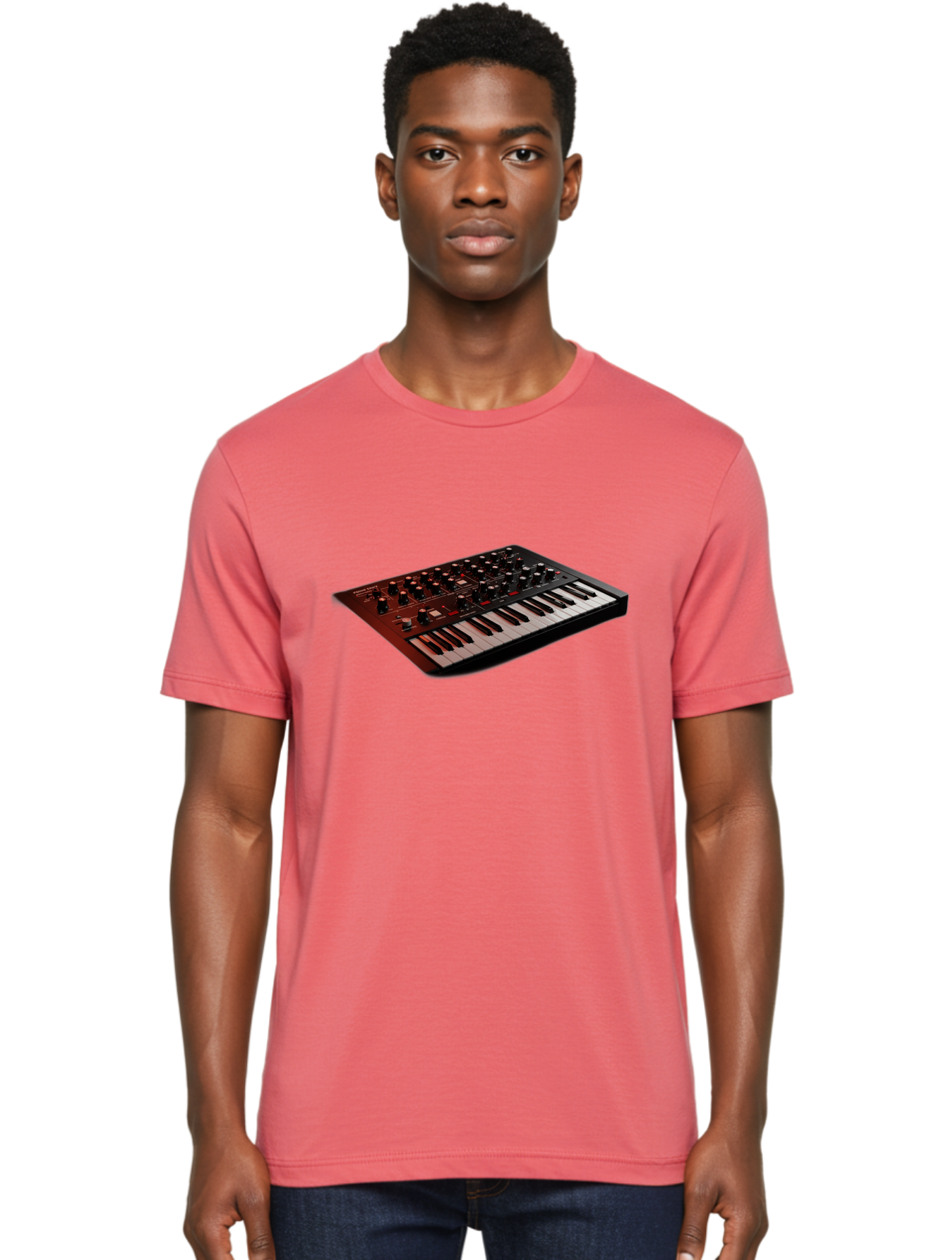 Moog-Subsequent-37 Men'S Graphic Tee, 100% Cotton, Comfortable Casual Summer Wear, Machine Washable, Moog Synthesizer, Musical Instrument, Electronic Music Equipment, Sound Production, Music Technology, Studio Gear, Analog Synthesizer, Bab020