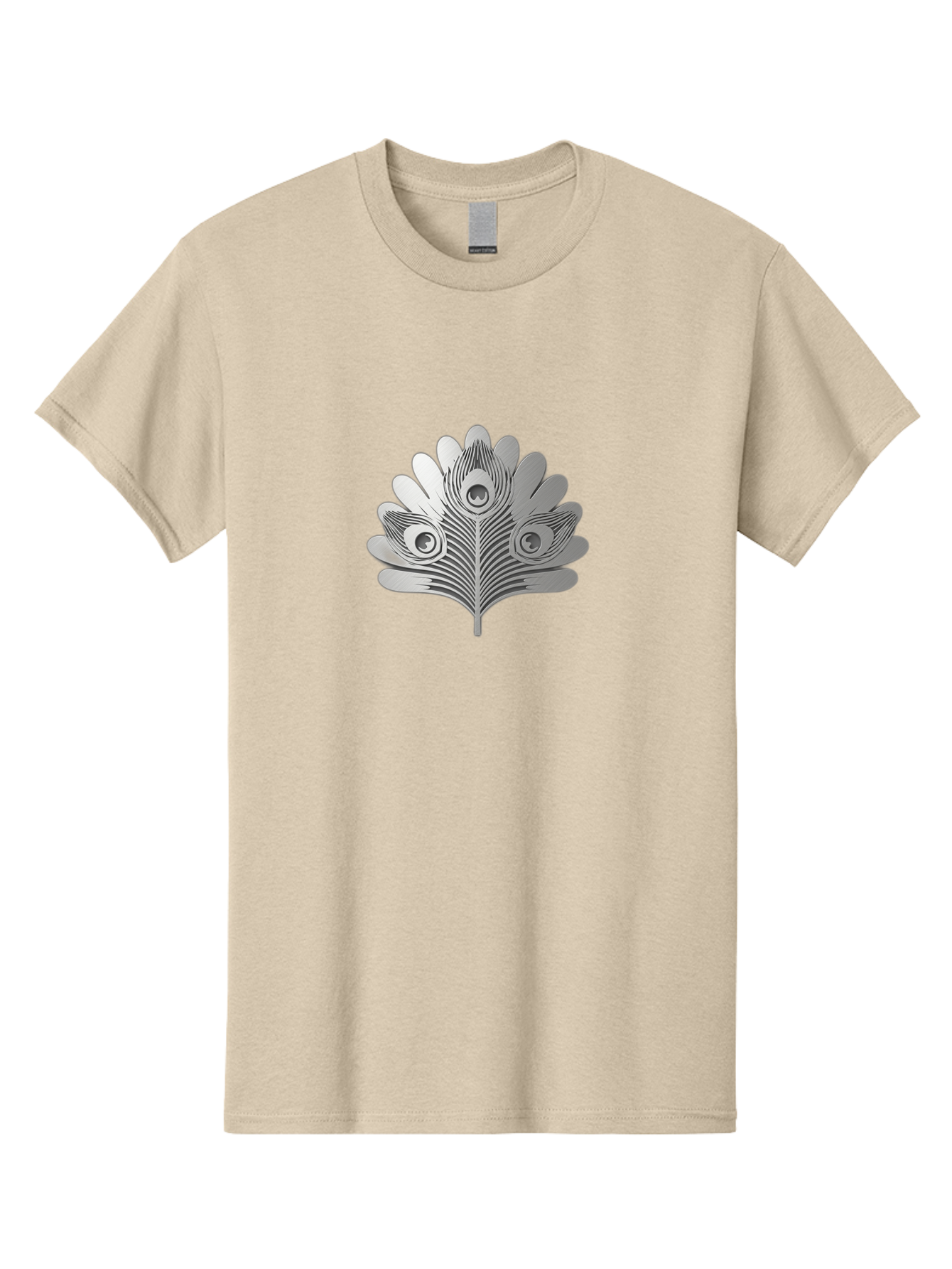 Peacock-Feather-9 Men'S Graphic Tee, 100% Cotton, Comfortable Casual Summer Wear, Machine Washable, Symbolic Design, Ornate Patterns, Feathered Motifs, Elegant Graphics, Detailed Artwork, Stylish Emblem, Luxury Icon, Decorative Elements Bab117