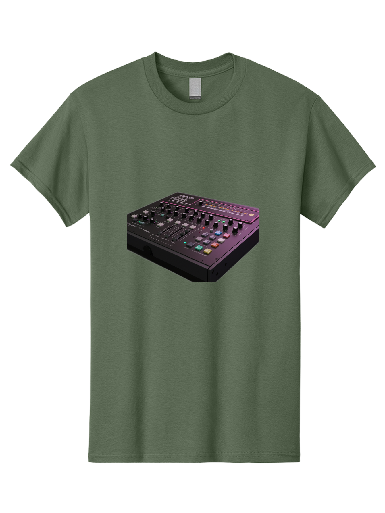 Pioneer-Dj-Ddj-400 Men'S Graphic Tee, 100% Cotton, Comfortable Casual Summer Wear, Machine Washable, Synthesizer, Audio Equipment, Music Production, Sound Design, Electronic Music, Knob Controls, Button Controls, Music Software, Bab195