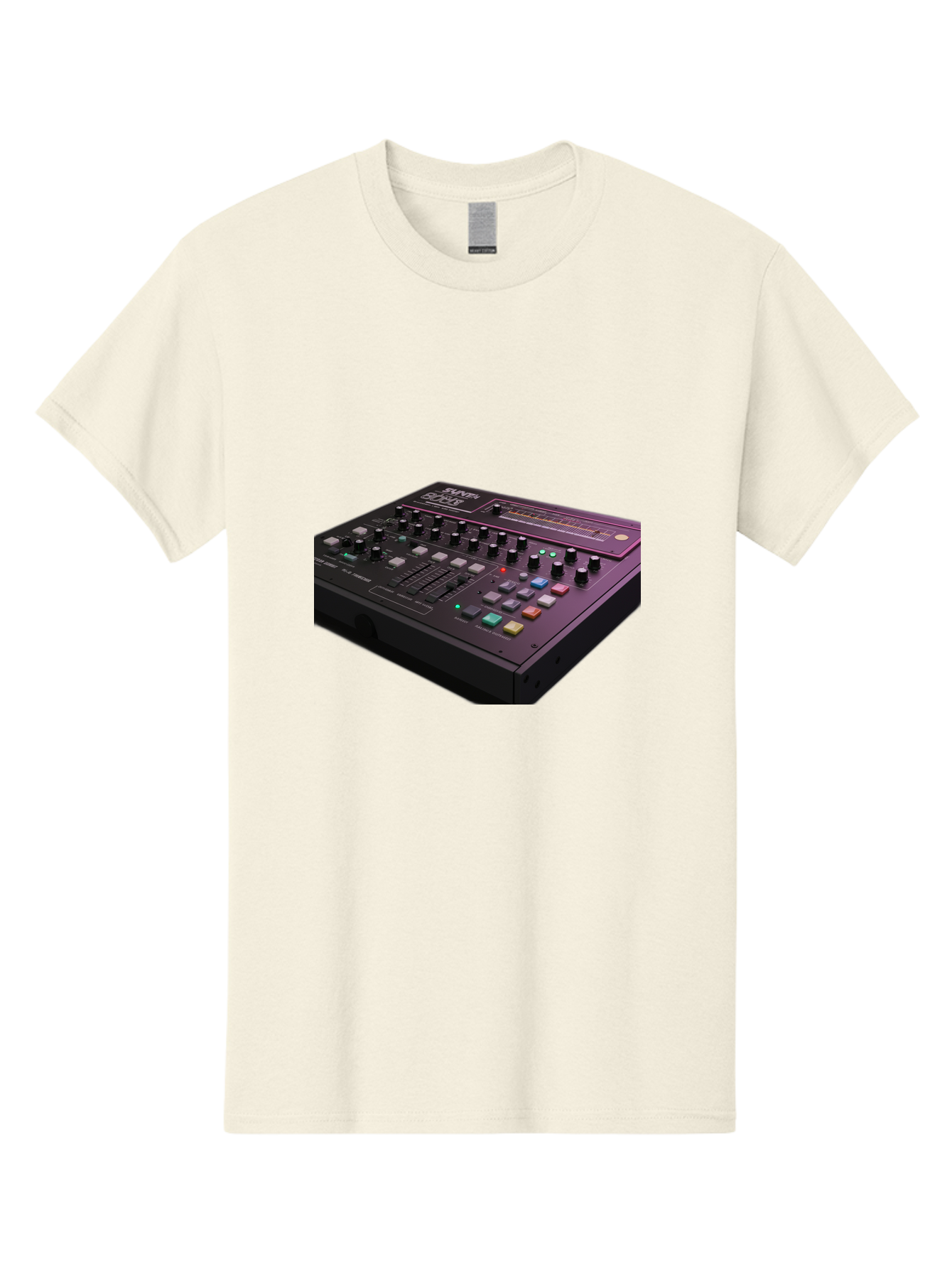 Pioneer-Dj-Ddj-400 Men'S Graphic Tee, 100% Cotton, Comfortable Casual Summer Wear, Machine Washable, Synthesizer, Audio Equipment, Music Production, Sound Design, Electronic Music, Knob Controls, Button Controls, Music Software, Bab195