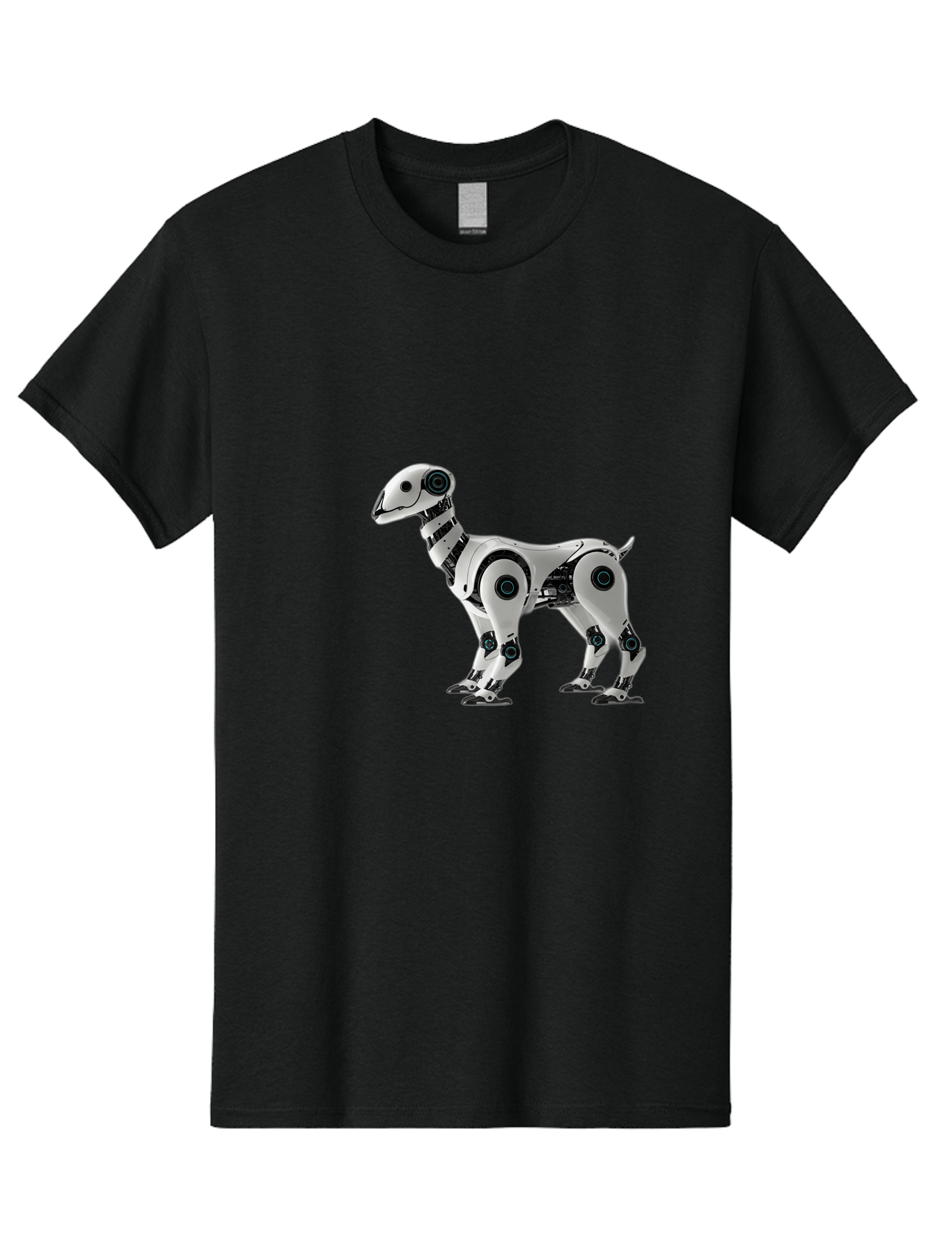 Robot-Dog Men'S Graphic Tee, 100% Cotton, Comfortable Casual Summer Wear, Machine Washable, Robotic Canine, Futuristic Design, Mechanical Pet, Artificial Intelligence, Tech-Savvy, Robotic Limbs, Modern Innovation, Cybernetic Creature, Bab349