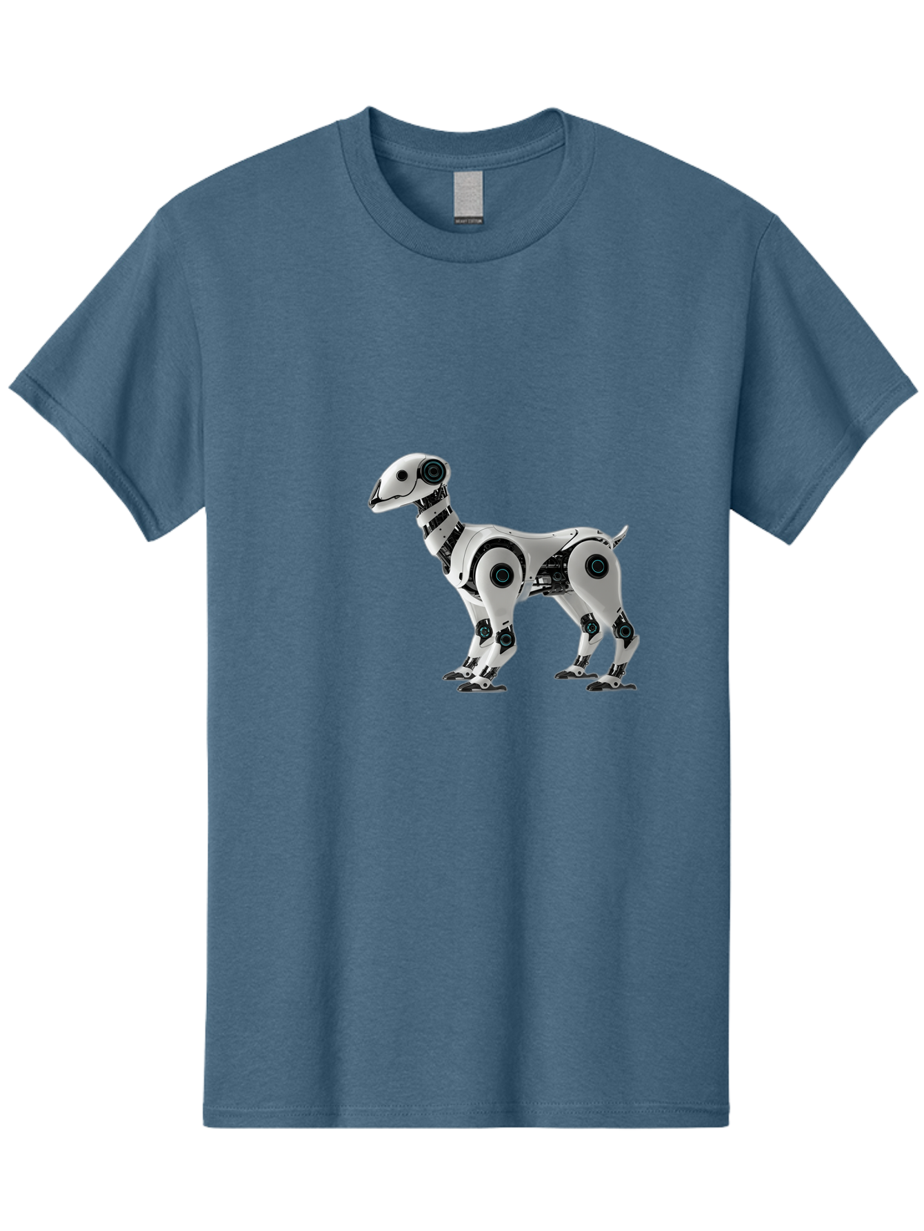 Robot-Dog Men'S Graphic Tee, 100% Cotton, Comfortable Casual Summer Wear, Machine Washable, Robotic Canine, Futuristic Design, Mechanical Pet, Artificial Intelligence, Tech-Savvy, Robotic Limbs, Modern Innovation, Cybernetic Creature, Bab349