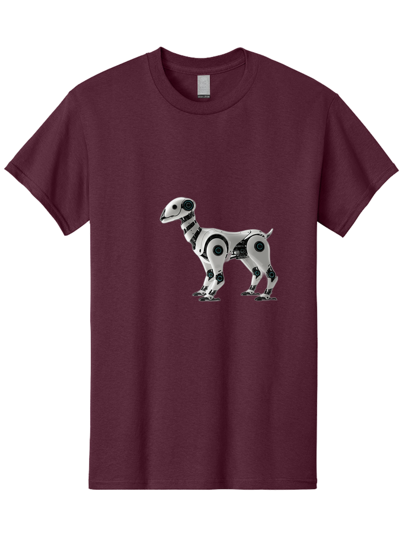 Robot-Dog Men'S Graphic Tee, 100% Cotton, Comfortable Casual Summer Wear, Machine Washable, Robotic Canine, Futuristic Design, Mechanical Pet, Artificial Intelligence, Tech-Savvy, Robotic Limbs, Modern Innovation, Cybernetic Creature, Bab349