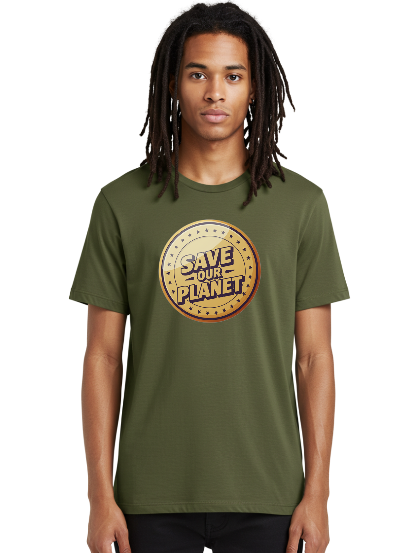 Save-Our-Planet-5 Men'S Graphic Tee, 100% Cotton, Comfortable Casual Summer Wear, Machine Washable, Save Our Planet, Environmental Conservation, Eco-Friendly Initiatives, Sustainability Efforts, Earth Protection, Green Movement, Eco Activism, Bab381
