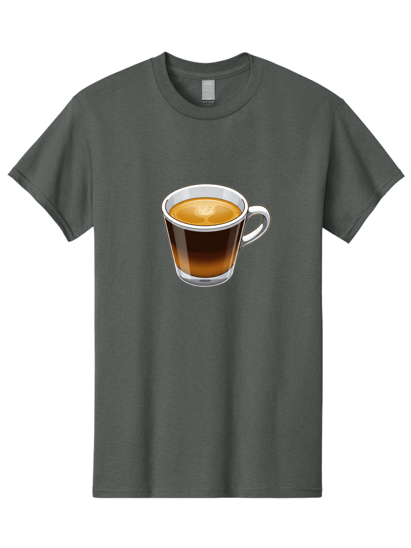 Cup-Of-Coffee-5 Men'S Graphic Tee, 100% Cotton, Comfortable Casual Summer Wear, Machine Washable, Coffee In A Mug, Espresso Cup, Coffee Beverage, Morning Coffee, Caffeine Drink, Hot Beverage, Coffee Culture Bab837