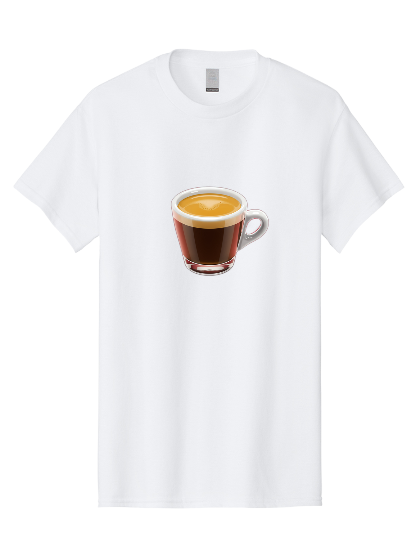 Cup-Of-Coffee-6 Men'S Graphic Tee, 100% Cotton, Comfortable Casual Summer Wear, Machine Washable, Coffee Cup, Espresso, Frothy Milk, Coffee Drink, Morning Coffee, Hot Beverage, Rich Flavor, Dark Coffee, Creamy Texture, Coffee Culture Bab838
