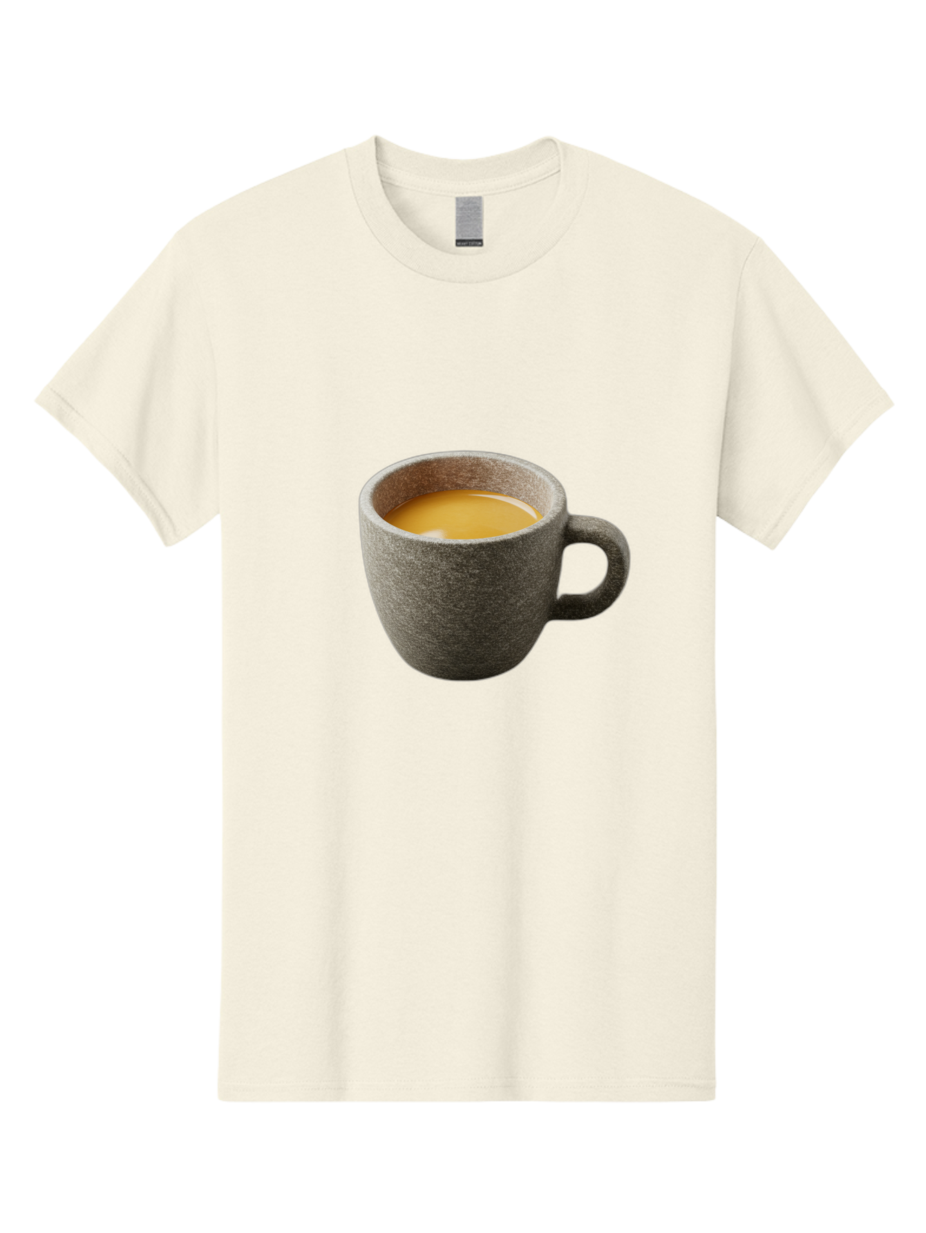 Grey-Coffee-Mug Men'S Graphic Tee, 100% Cotton, Comfortable Casual Summer Wear, Machine Washable, Coffee Cup, Gray Mug, Coffee Drink, Morning Coffee, Coffee Time, Beverage, Hot Drink, Cozy Moment Bac008