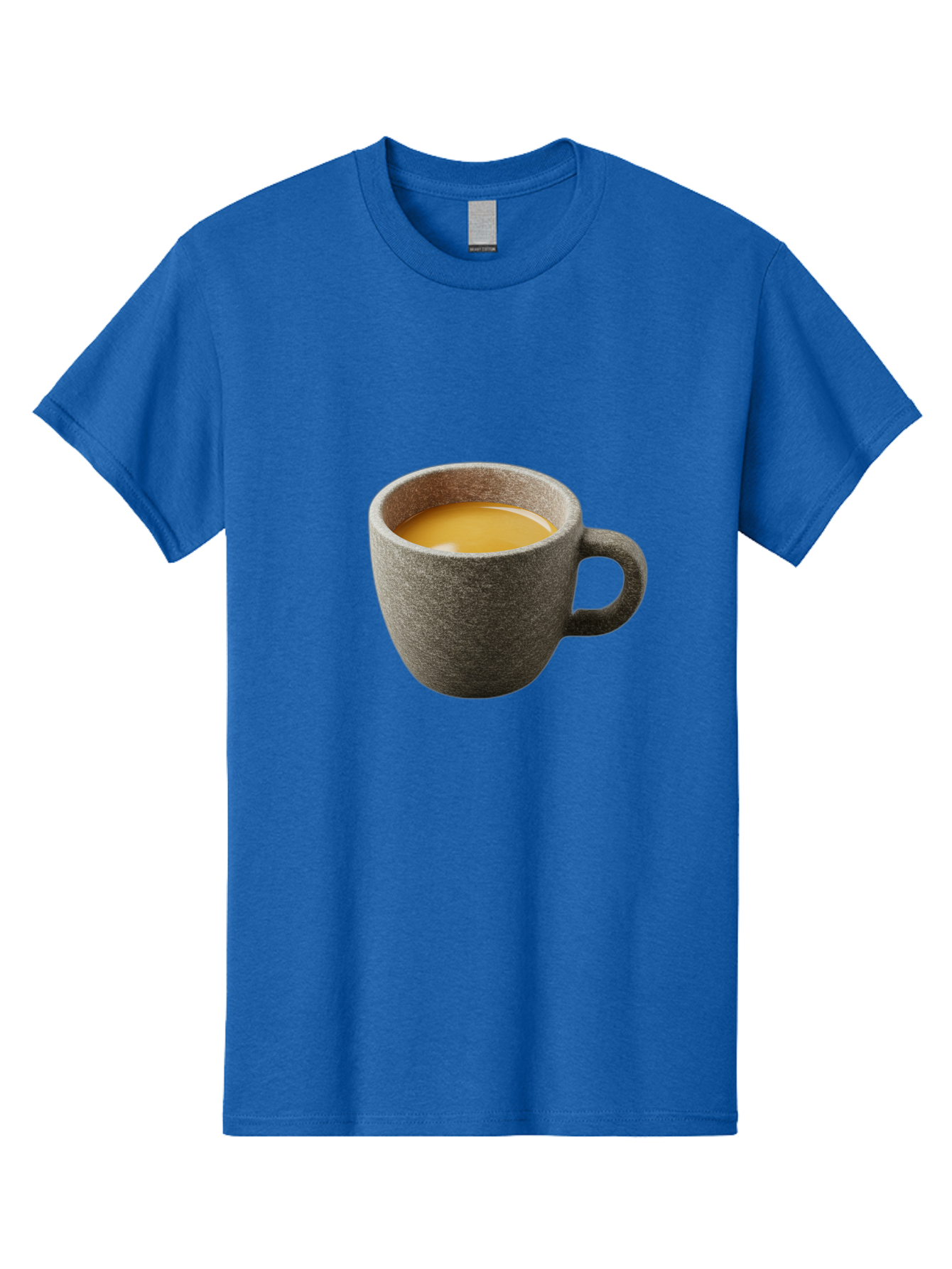 Grey-Coffee-Mug Men'S Graphic Tee, 100% Cotton, Comfortable Casual Summer Wear, Machine Washable, Coffee Cup, Gray Mug, Coffee Drink, Morning Coffee, Coffee Time, Beverage, Hot Drink, Cozy Moment Bac008