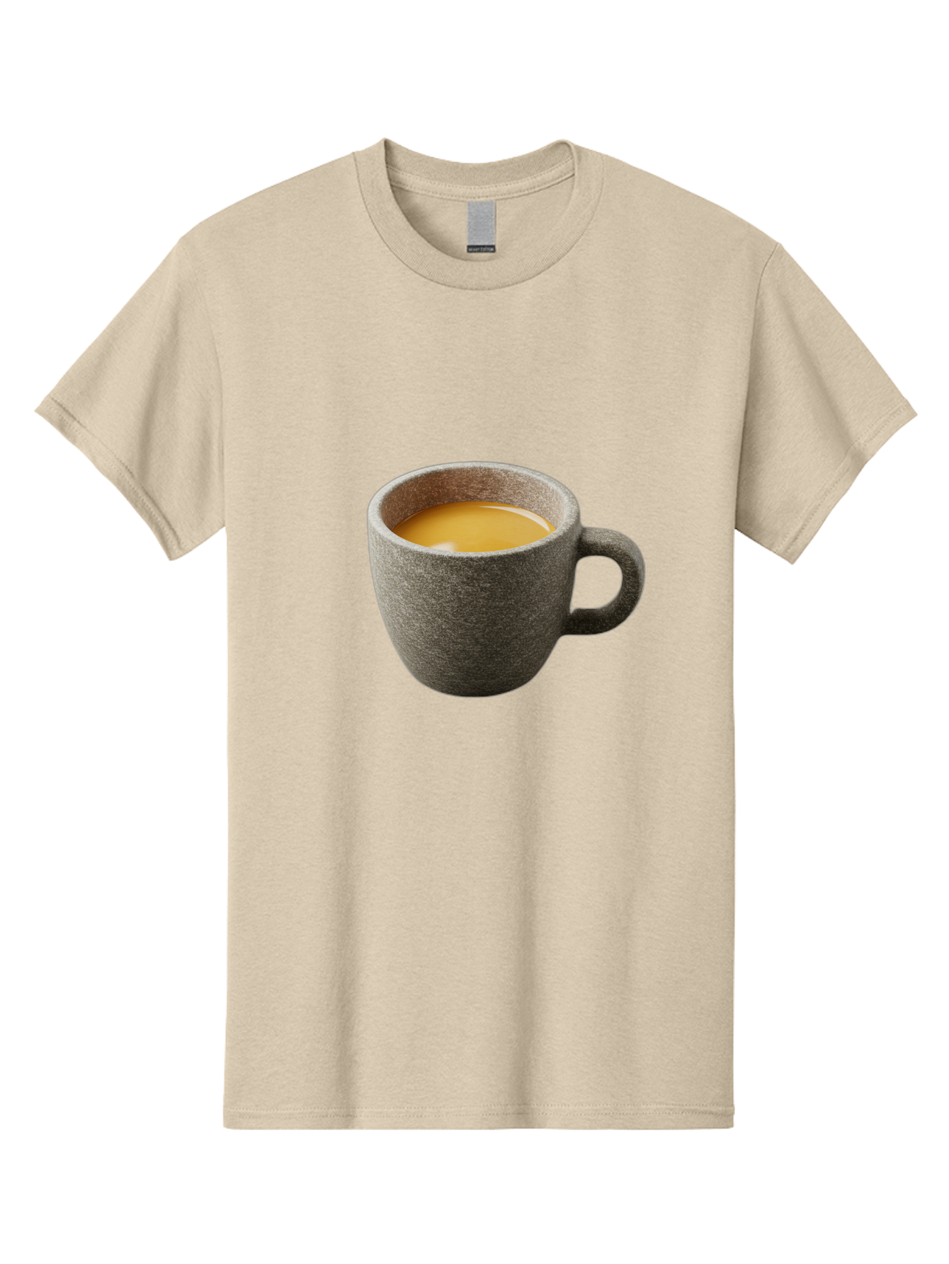 Grey-Coffee-Mug Men'S Graphic Tee, 100% Cotton, Comfortable Casual Summer Wear, Machine Washable, Coffee Cup, Gray Mug, Coffee Drink, Morning Coffee, Coffee Time, Beverage, Hot Drink, Cozy Moment Bac008