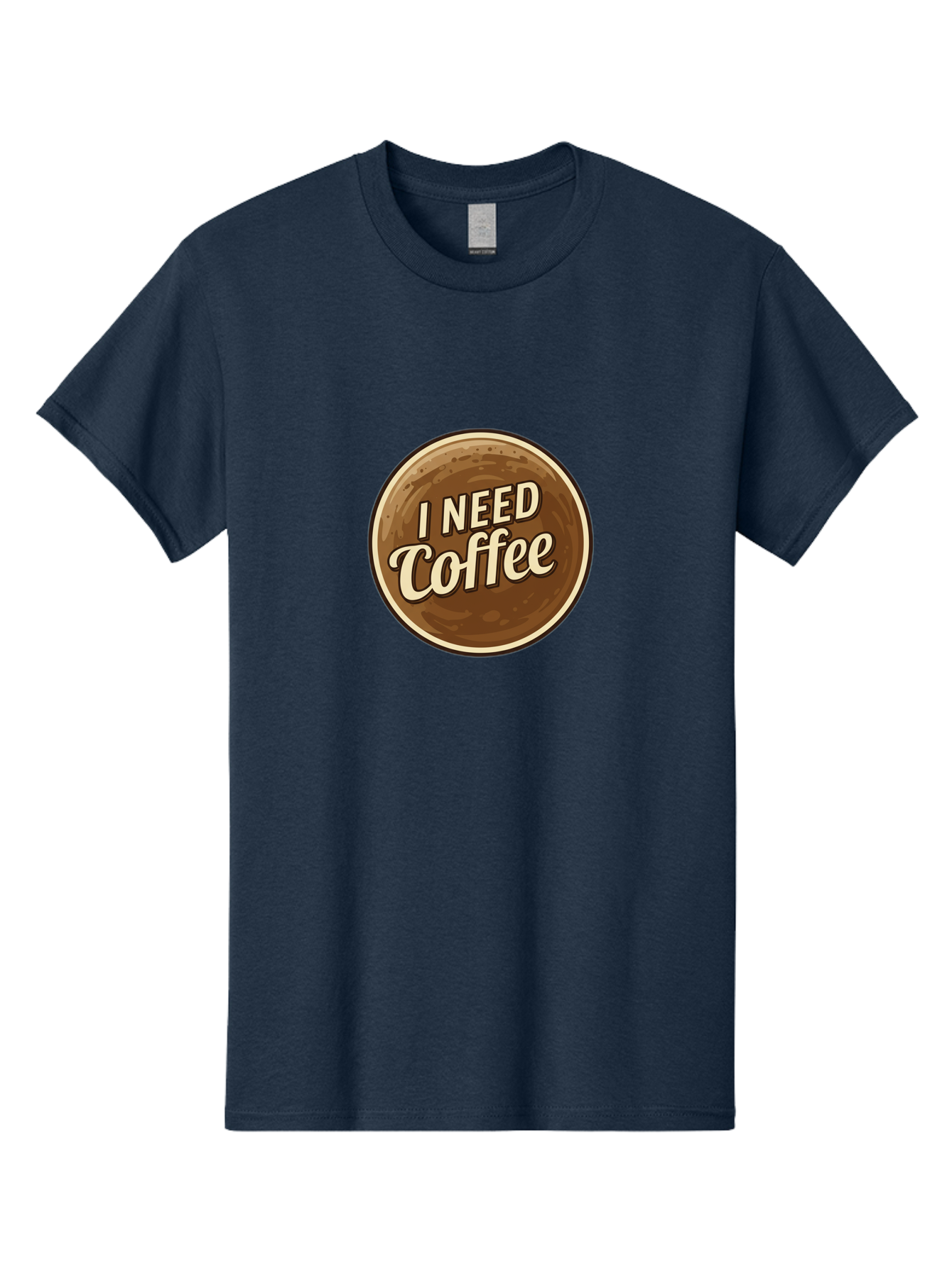 I-Need-Coffee-7 Men'S Graphic Tee, 100% Cotton, Comfortable Casual Summer Wear, Machine Washable, Coffee Cup, Coffee Lover, Need Coffee, Caffeine Fix, Morning Motivation, Coffee Break, Coffee Addiction, Coffee Culture Bac071