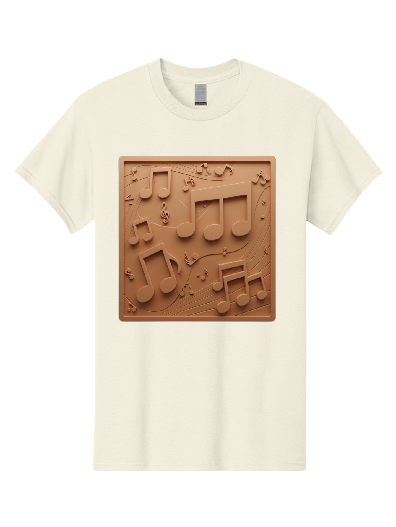 Music-Notes Men'S Graphic Tee, 100% Cotton, Comfortable Casual Summer Wear, Machine Washable, Musical Notes, Treble Clef, 3D Design, Creative Artwork, Music Theme, Melodic Elements, Artistic Expression, Harmony And Rhythm Bac191