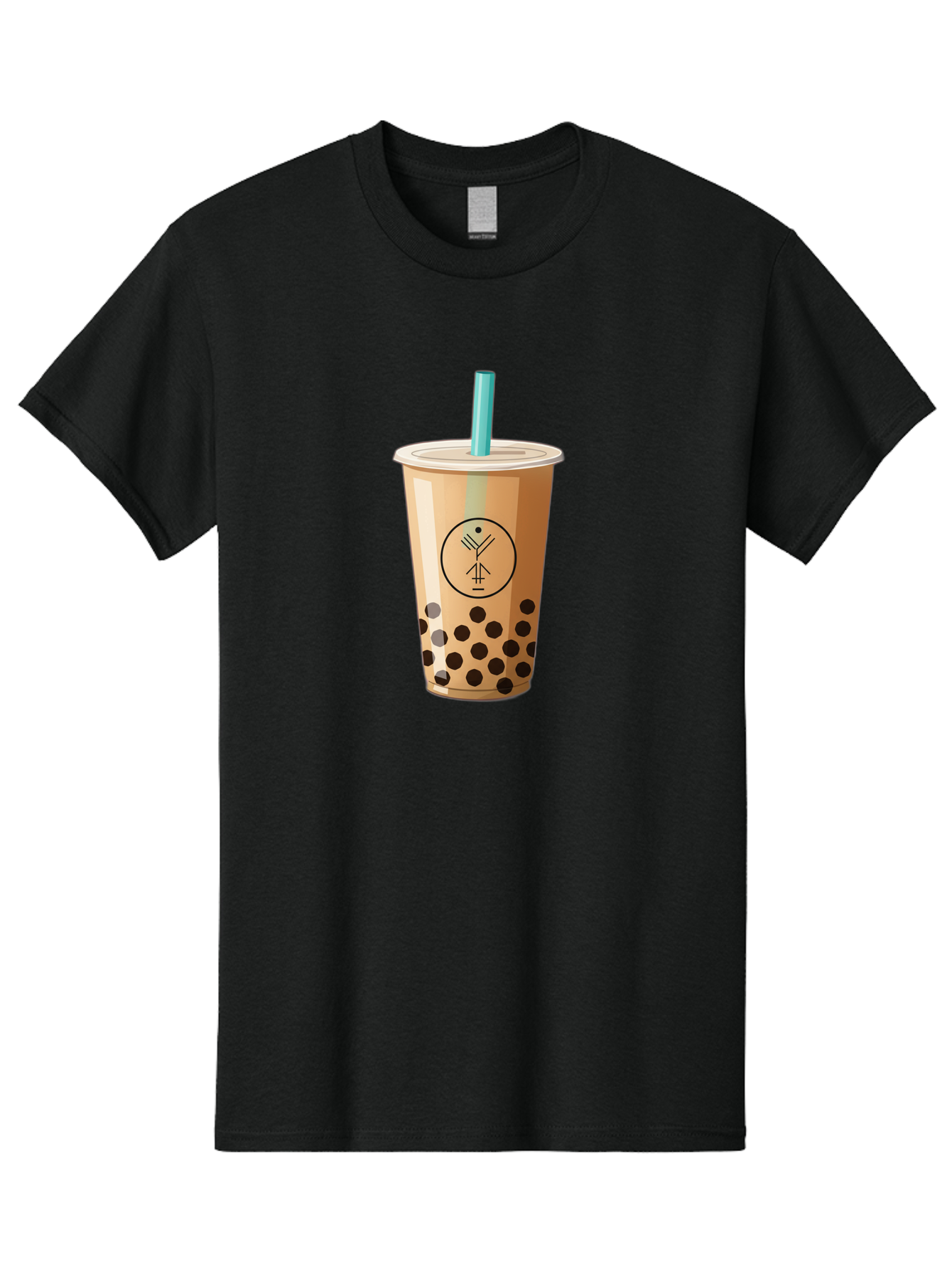 Boba-Tea-5 Men'S Graphic Tee, 100% Cotton, Comfortable Casual Summer Wear, Machine Washable, Milk Tea, Boba Drink, Bubble Tea, Tea With Tapioca Pearls, Cold Beverage, Refreshing Drink, Asian-Inspired, Trendy Drink, Iced Tea, Creamy Texture, Bac663