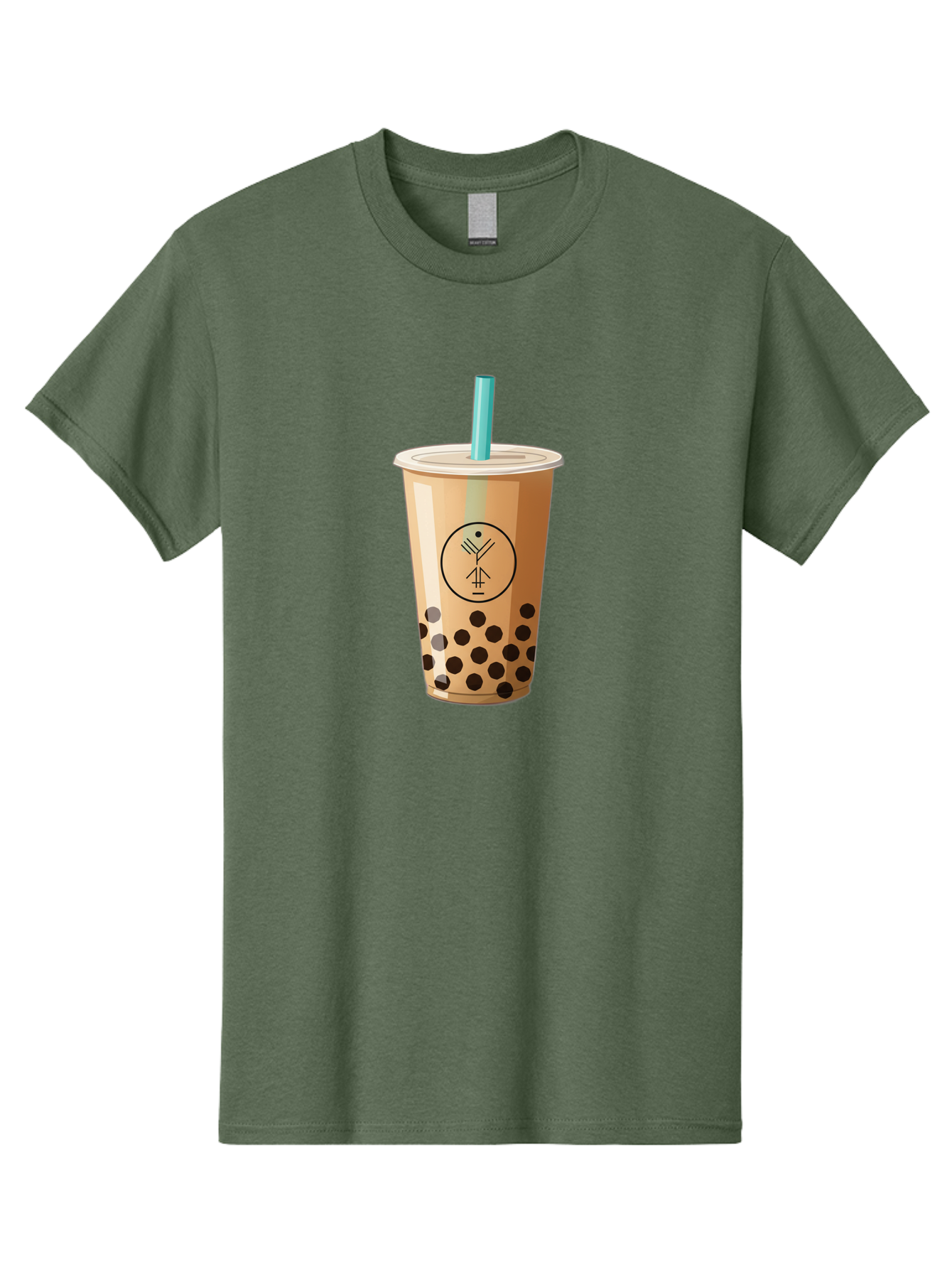 Boba-Tea-5 Men'S Graphic Tee, 100% Cotton, Comfortable Casual Summer Wear, Machine Washable, Milk Tea, Boba Drink, Bubble Tea, Tea With Tapioca Pearls, Cold Beverage, Refreshing Drink, Asian-Inspired, Trendy Drink, Iced Tea, Creamy Texture, Bac663