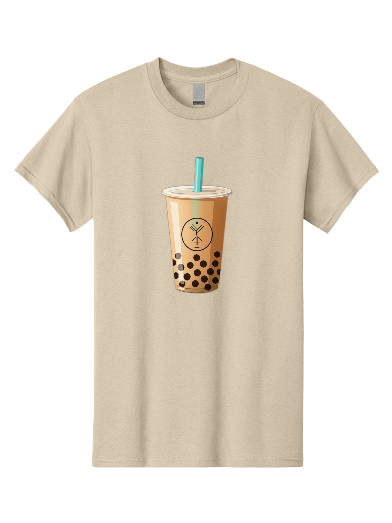 Boba-Tea-5 Men'S Graphic Tee, 100% Cotton, Comfortable Casual Summer Wear, Machine Washable, Milk Tea, Boba Drink, Bubble Tea, Tea With Tapioca Pearls, Cold Beverage, Refreshing Drink, Asian-Inspired, Trendy Drink, Iced Tea, Creamy Texture, Bac663