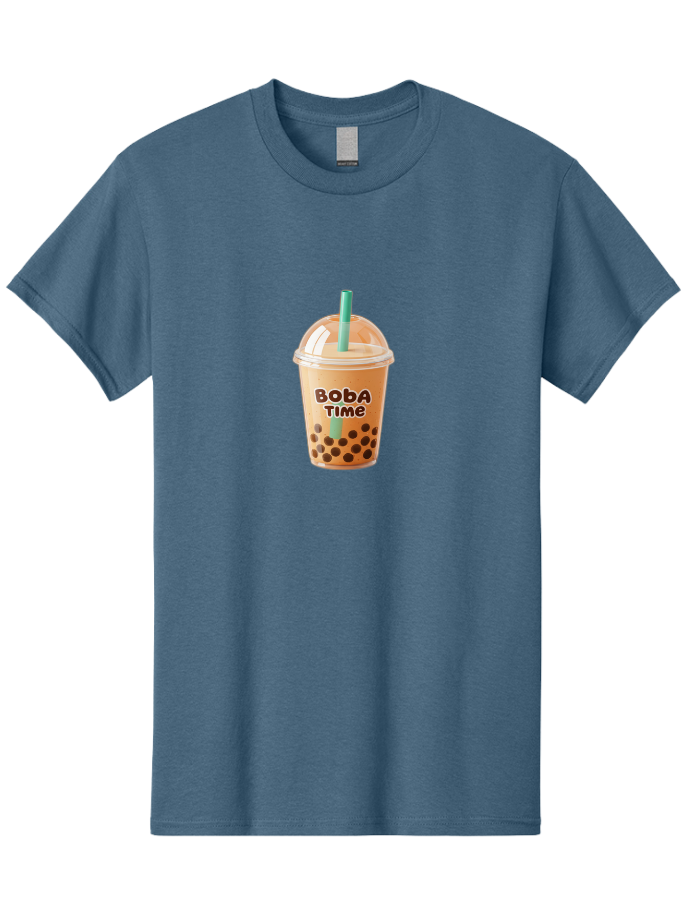Boba-Time Men'S Graphic Tee, 100% Cotton, Comfortable Casual Summer Wear, Machine Washable, Boba Tea, Bubble Tea, Milk Tea, Tapioca Pearls, Tea Drink, Boba Time, Tea Culture, Milk Tea Lover, Boba Drink, Tea Time, Bubble Tea Lover Bac674
