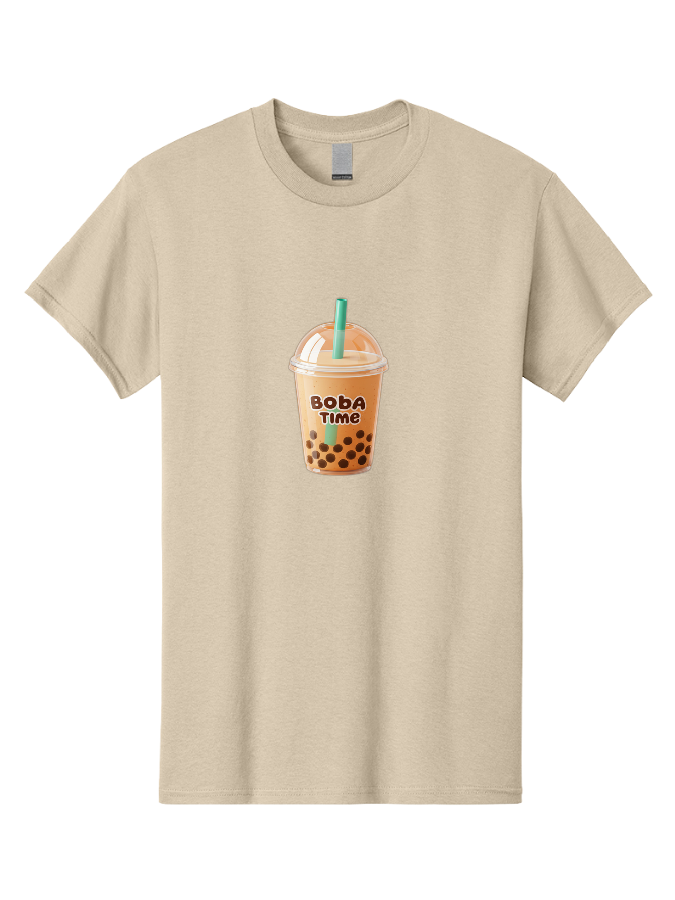 Boba-Time Men'S Graphic Tee, 100% Cotton, Comfortable Casual Summer Wear, Machine Washable, Boba Tea, Bubble Tea, Milk Tea, Tapioca Pearls, Tea Drink, Boba Time, Tea Culture, Milk Tea Lover, Boba Drink, Tea Time, Bubble Tea Lover Bac674