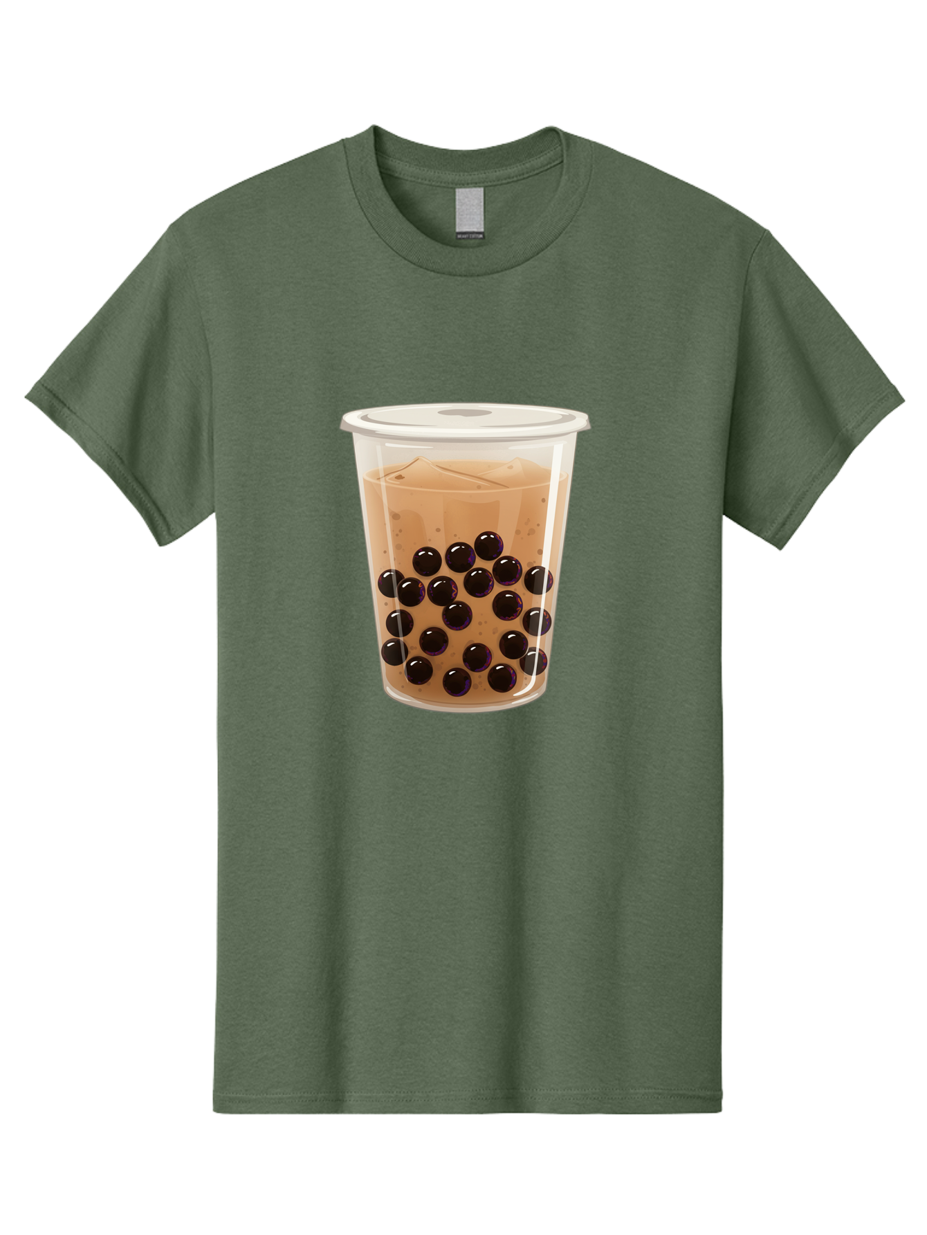 Bubble-Milk-Tea-3 Men'S Graphic Tee, 100% Cotton, Comfortable Casual Summer Wear, Machine Washable, Boba Tea, Bubble Tea, Milk Tea, Tapioca Pearls, Iced Tea, Refreshing Drink, Cold Beverage, Popular Drink, Trendy Beverage, Boba Bac685