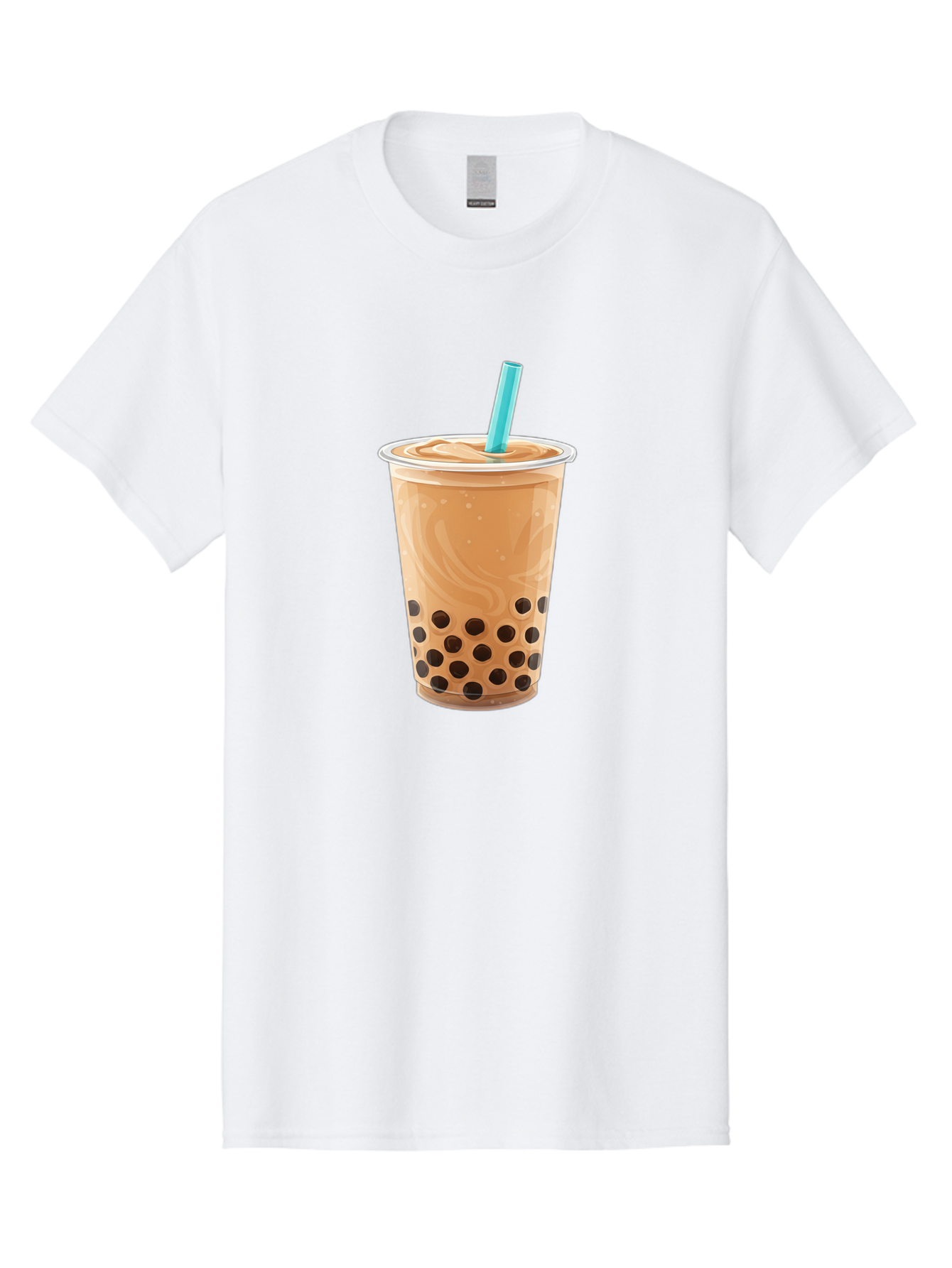 Bubble-Tea-6 Men'S Graphic Tee, 100% Cotton, Comfortable Casual Summer Wear, Machine Washable, Boba Tea, Milk Tea, Bubble Tea, Tea Drink, Tapioca Pearls, Cold Beverage, Refreshing Drink, Tea Culture, Trendy Drink Bac708
