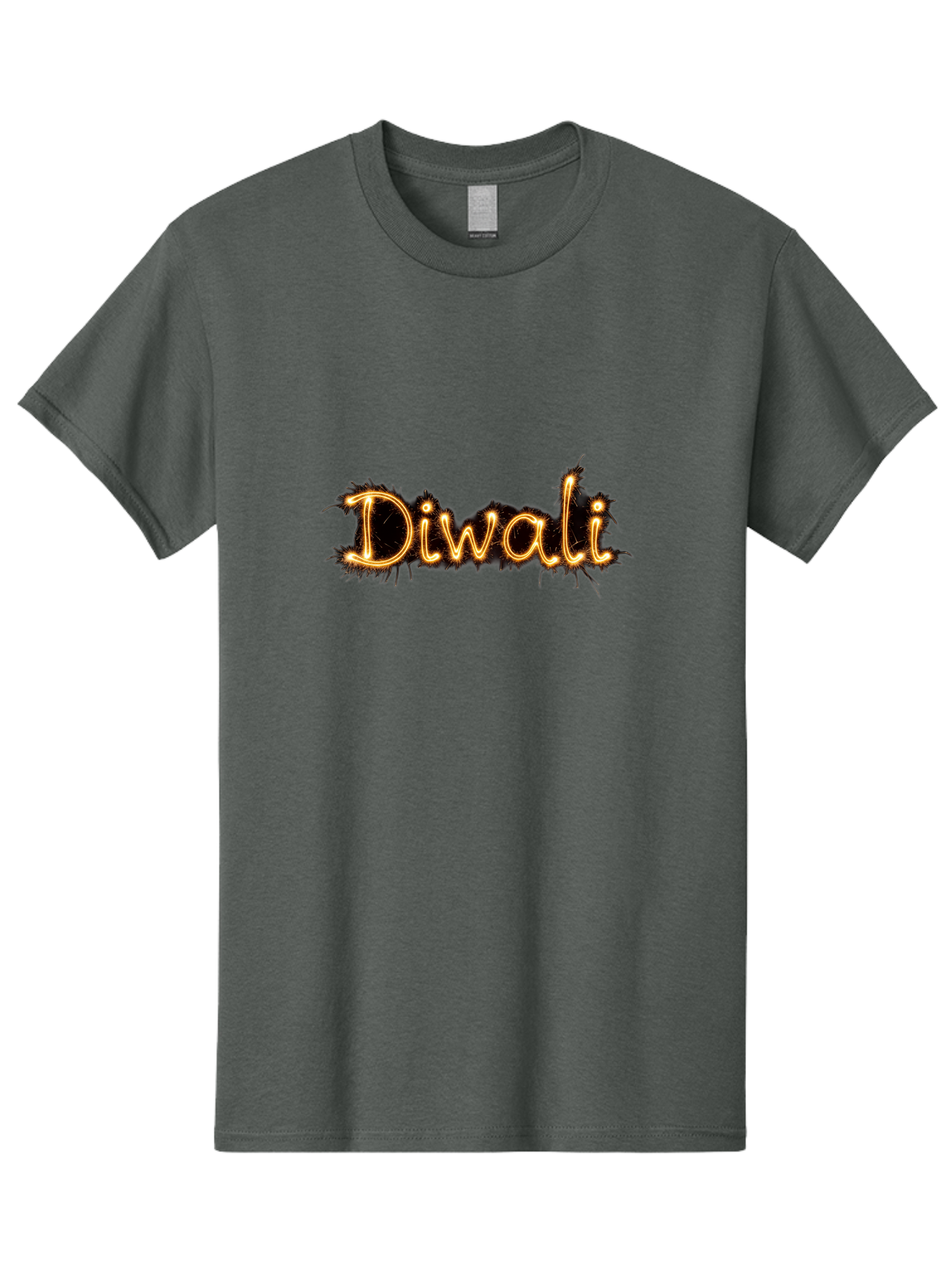Diwali Men'S Graphic Tee, 100% Cotton, Comfortable Casual Summer Wear, Machine Washable, Diwali Festival, Celebration Of Lights, Vibrant Diwali Graphics, Festive Decorations, Firework Design, Indian Culture, Diwali Greetings Bad008