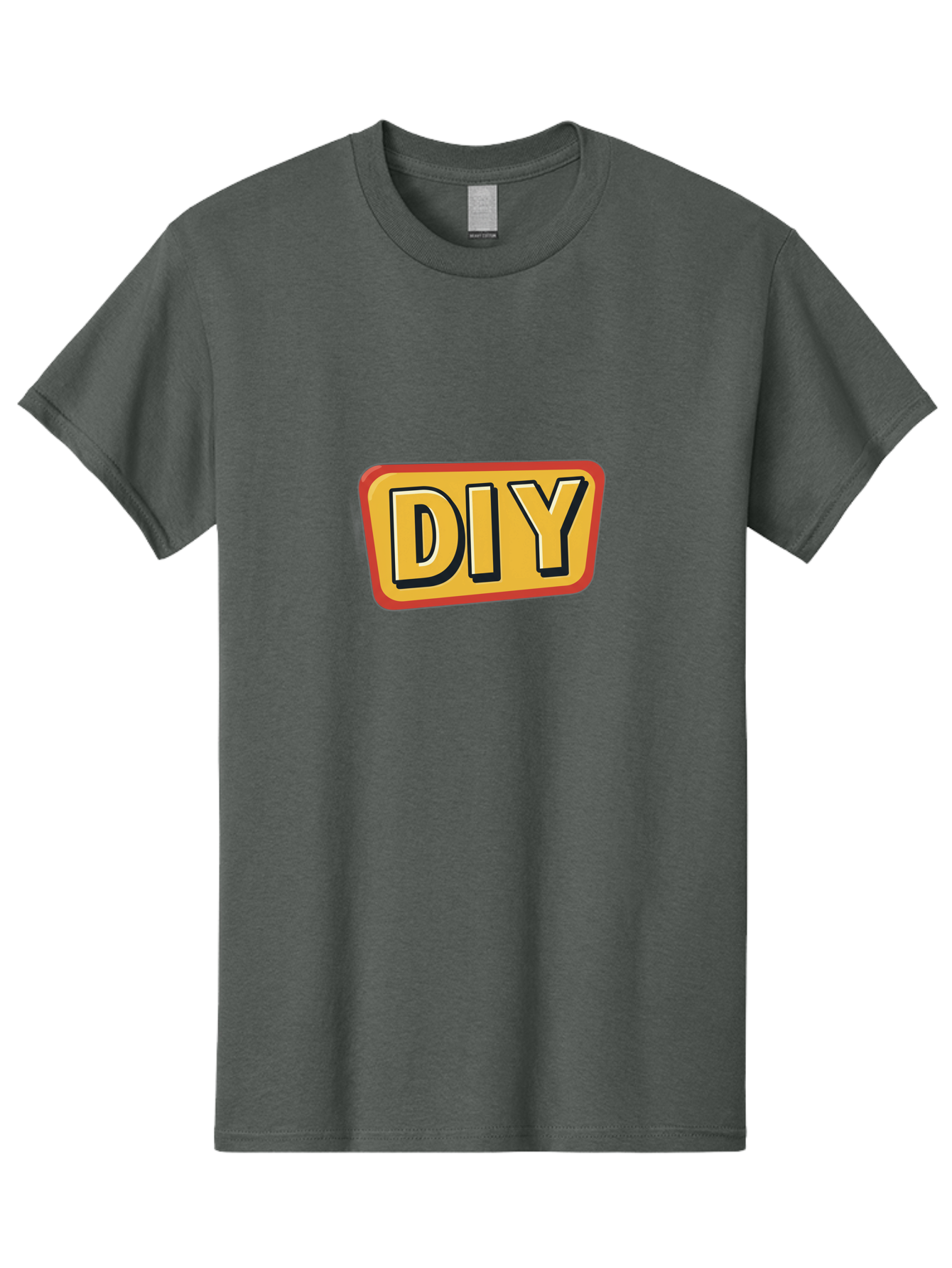 Diy-3 Men'S Graphic Tee, 100% Cotton, Comfortable Casual Summer Wear, Machine Washable, Diy Sign, Handyman Tips, Home Improvement, Crafting Ideas, Self-Sufficiency, Creativity, Customization, Tutorials, Handmade, Diy Projects Bad011