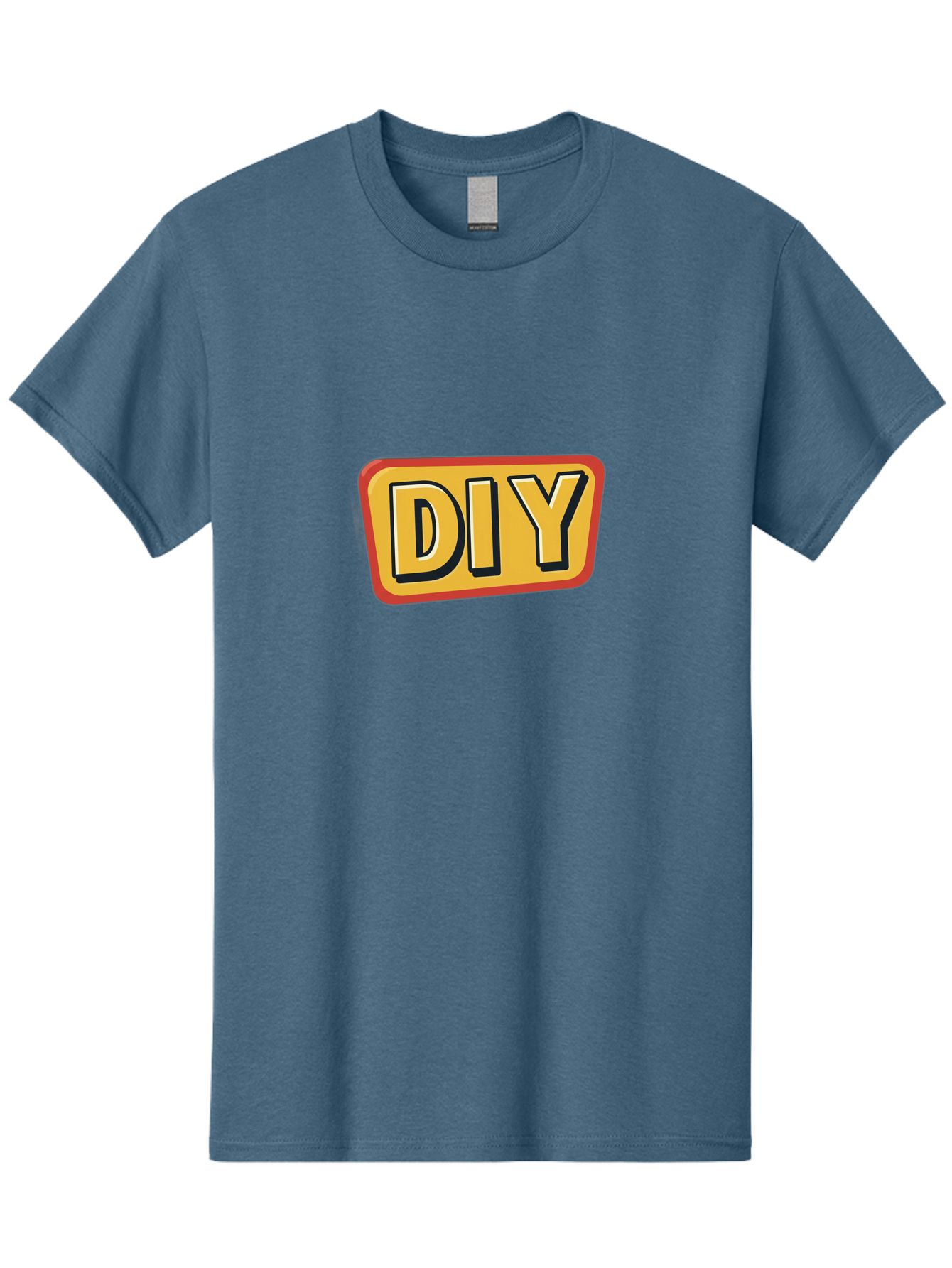 Diy-3 Men'S Graphic Tee, 100% Cotton, Comfortable Casual Summer Wear, Machine Washable, Diy Sign, Handyman Tips, Home Improvement, Crafting Ideas, Self-Sufficiency, Creativity, Customization, Tutorials, Handmade, Diy Projects Bad011
