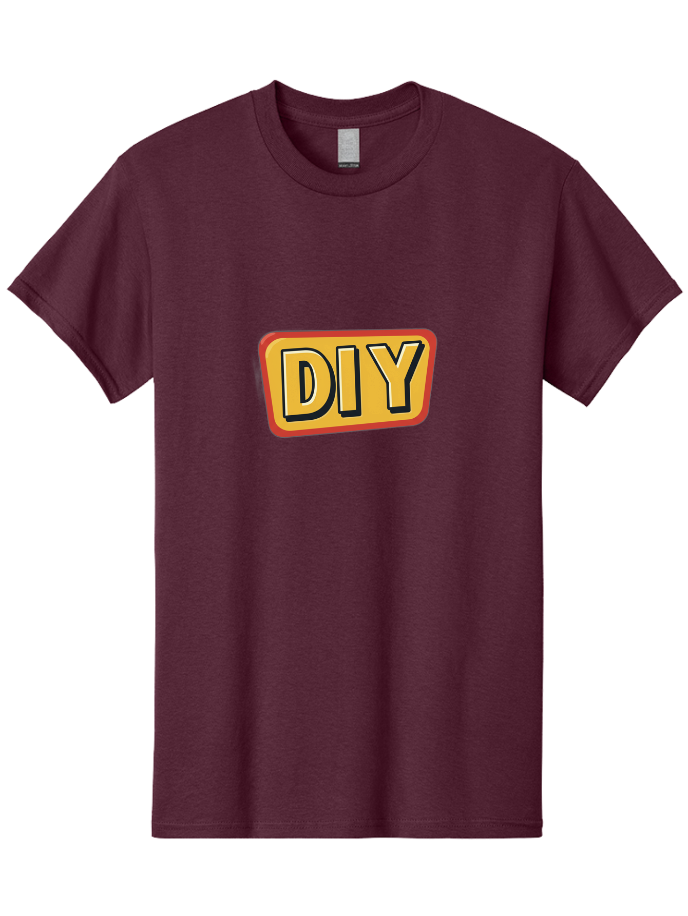 Diy-3 Men'S Graphic Tee, 100% Cotton, Comfortable Casual Summer Wear, Machine Washable, Diy Sign, Handyman Tips, Home Improvement, Crafting Ideas, Self-Sufficiency, Creativity, Customization, Tutorials, Handmade, Diy Projects Bad011