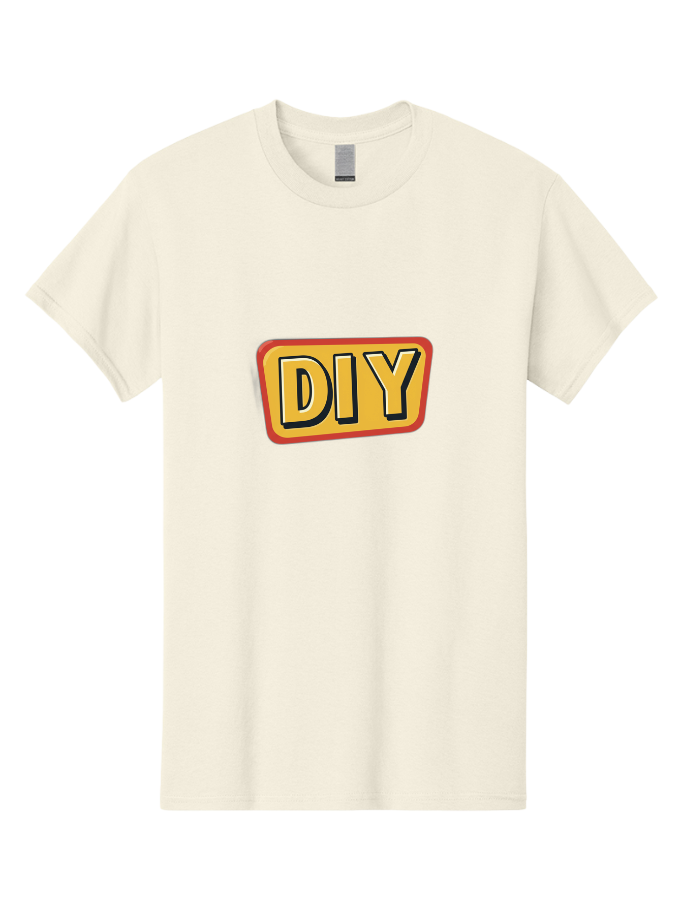 Diy-3 Men'S Graphic Tee, 100% Cotton, Comfortable Casual Summer Wear, Machine Washable, Diy Sign, Handyman Tips, Home Improvement, Crafting Ideas, Self-Sufficiency, Creativity, Customization, Tutorials, Handmade, Diy Projects Bad011