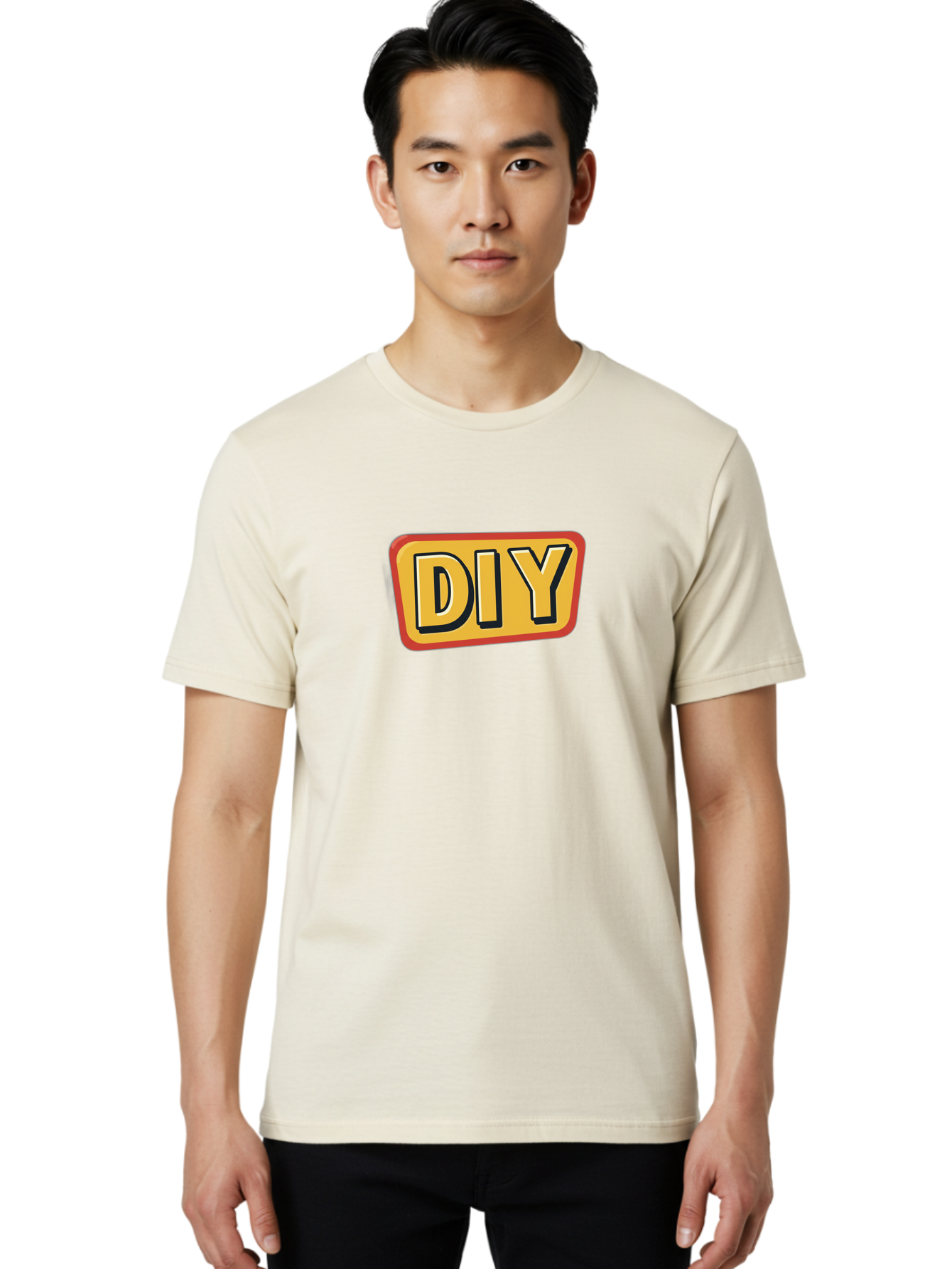 Diy-3 Men'S Graphic Tee, 100% Cotton, Comfortable Casual Summer Wear, Machine Washable, Diy Sign, Handyman Tips, Home Improvement, Crafting Ideas, Self-Sufficiency, Creativity, Customization, Tutorials, Handmade, Diy Projects Bad011