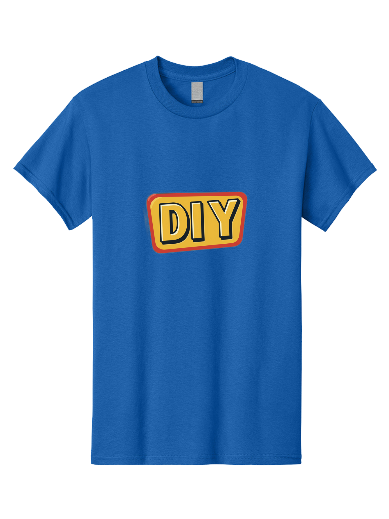 Diy-3 Men'S Graphic Tee, 100% Cotton, Comfortable Casual Summer Wear, Machine Washable, Diy Sign, Handyman Tips, Home Improvement, Crafting Ideas, Self-Sufficiency, Creativity, Customization, Tutorials, Handmade, Diy Projects Bad011
