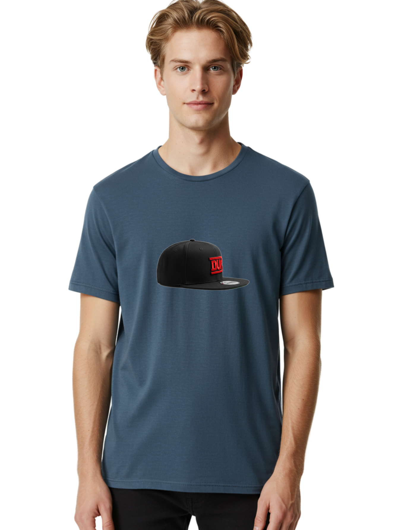 Dunk-Low-Pro-Sb Men'S Graphic Tee, 100% Cotton, Comfortable Casual Summer Wear, Machine Washable, Black Baseball Cap, Red Logo, Dunk Branding, Athletic Wear, Sports Fashion, Streetwear, Snapback Hat, Casual Style, Trendy Accessories Bad061