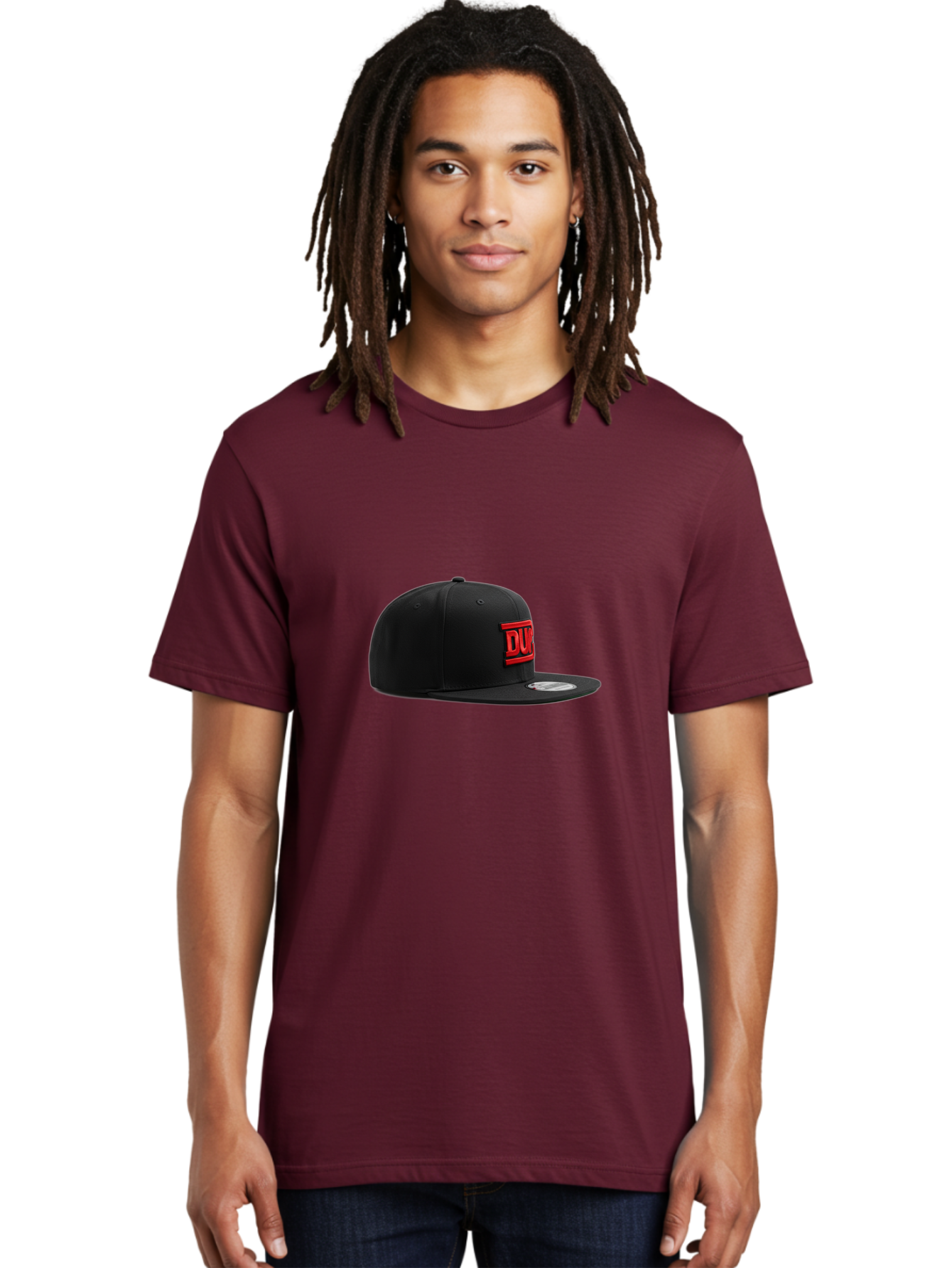 Dunk-Low-Pro-Sb Men'S Graphic Tee, 100% Cotton, Comfortable Casual Summer Wear, Machine Washable, Black Baseball Cap, Red Logo, Dunk Branding, Athletic Wear, Sports Fashion, Streetwear, Snapback Hat, Casual Style, Trendy Accessories Bad061