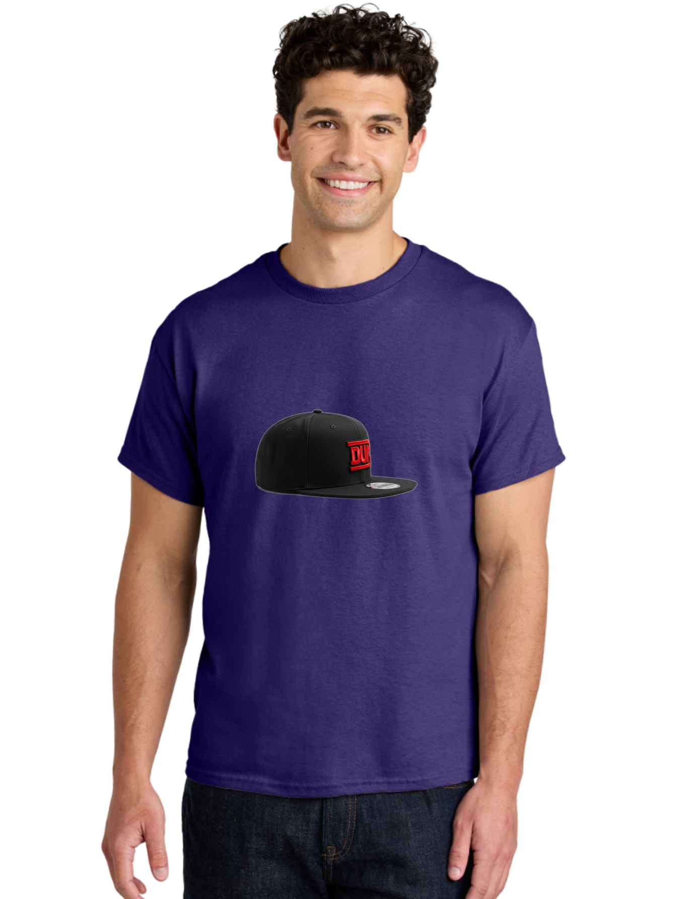 Dunk-Low-Pro-Sb Men'S Graphic Tee, 100% Cotton, Comfortable Casual Summer Wear, Machine Washable, Black Baseball Cap, Red Logo, Dunk Branding, Athletic Wear, Sports Fashion, Streetwear, Snapback Hat, Casual Style, Trendy Accessories Bad061
