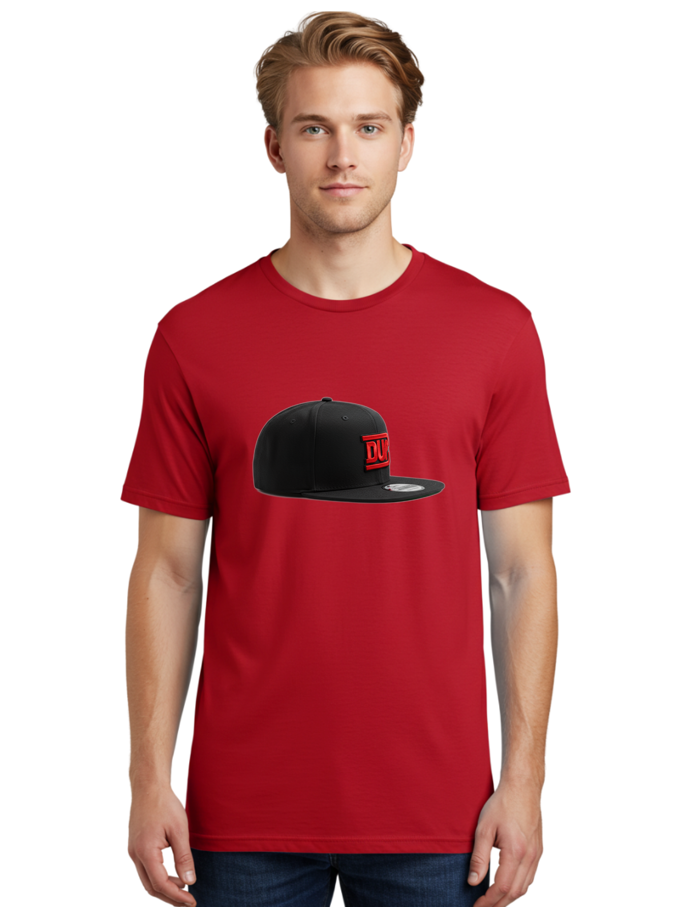Dunk-Low-Pro-Sb Men'S Graphic Tee, 100% Cotton, Comfortable Casual Summer Wear, Machine Washable, Black Baseball Cap, Red Logo, Dunk Branding, Athletic Wear, Sports Fashion, Streetwear, Snapback Hat, Casual Style, Trendy Accessories Bad061