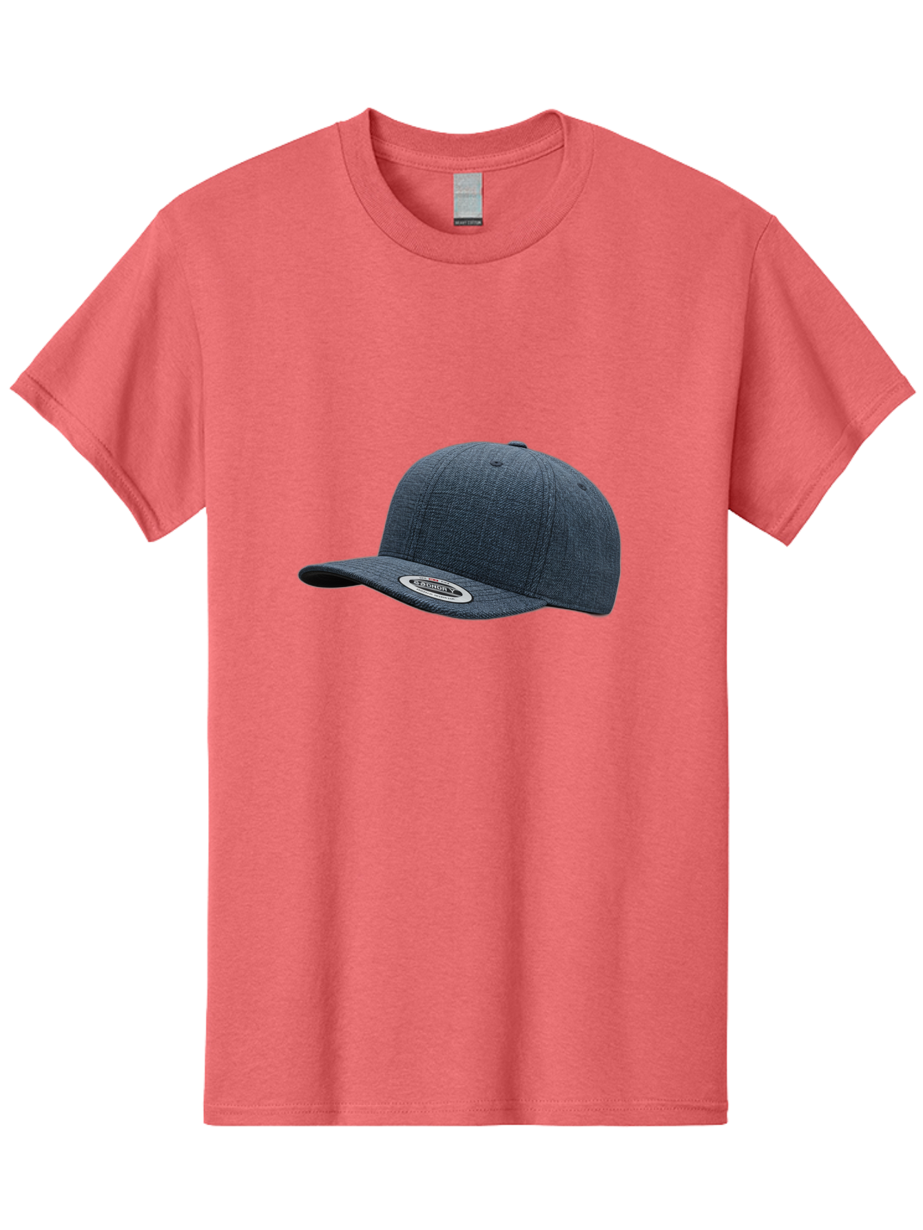 Flexfit-Cap Men'S Graphic Tee, 100% Cotton, Comfortable Casual Summer Wear, Machine Washable, Flexfit Baseball Cap, Dark Blue Cap, Snapback Hat, Flexfit Logo, Stylish Headwear, Casual Fashion, Sports Cap, Flexfit Branding, Hat With Logo Bad102