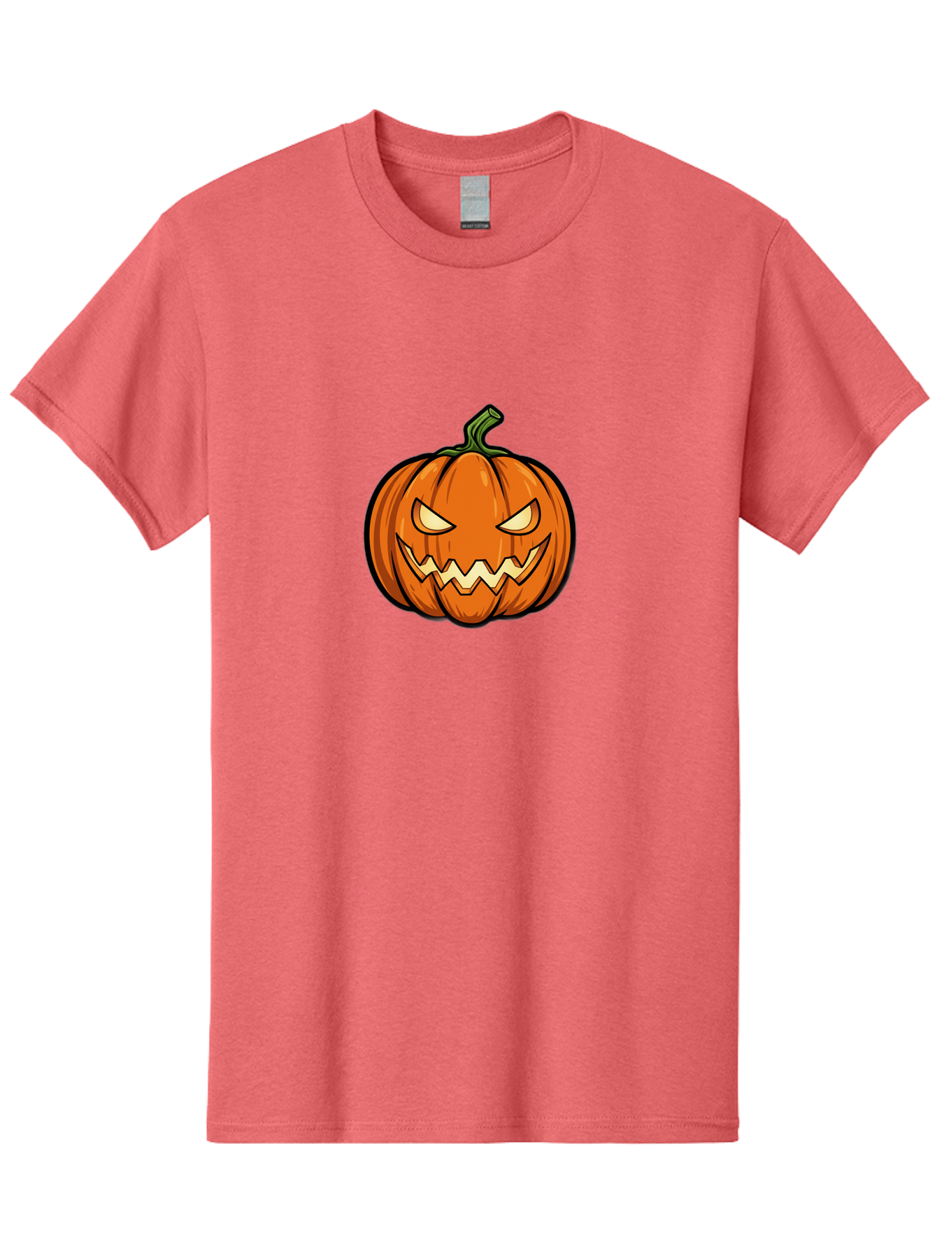 Jack-O-Lantern-5 Men'S Graphic Tee, 100% Cotton, Comfortable Casual Summer Wear, Machine Washable, Cartoon Pumpkin, Halloween Decorations, Spooky Face, Orange Pumpkin, Scary Eyes, Autumn Symbols, Jack O' Lantern, Halloween Theme, Festive Gourd Bad225