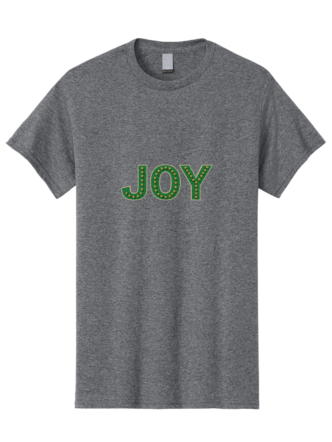 Joy Men'S Graphic Tee, 100% Cotton, Comfortable Casual Summer Wear, Machine Washable, Marquee Letters, Festive Typography, Decorative Design, Celebratory Theme, Joyful Atmosphere, Happiness, Cheerfulness, Bright Lights, Ornate Details Bad232