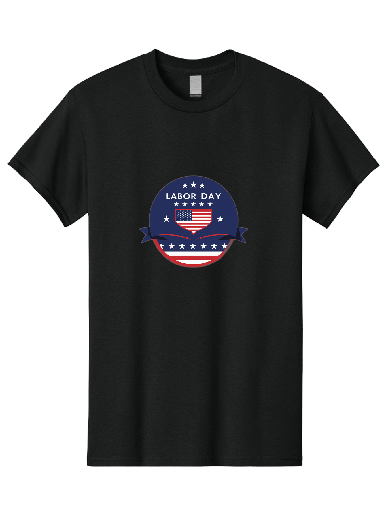 Labor-Day-3 Men'S Graphic Tee, 100% Cotton, Comfortable Casual Summer Wear, Machine Washable, Labor Day Graphic, American Flag, Patriotic Design, Usa Stars, Red White Blue Colors, Federal Holiday, Workers' Rights, Us Labor Movement Bad259