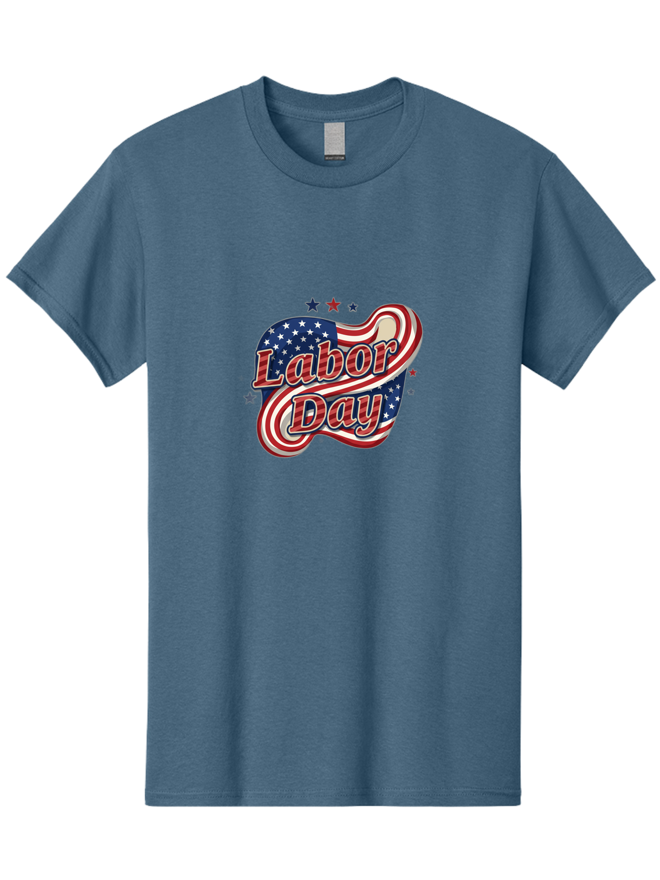 Labor-Day-4 Men'S Graphic Tee, 100% Cotton, Comfortable Casual Summer Wear, Machine Washable, Labor Day Celebration, American Flag, Red White And Blue, Patriotic Theme, Festive Design, Labor Day Sale, Stars And Stripes Bad260