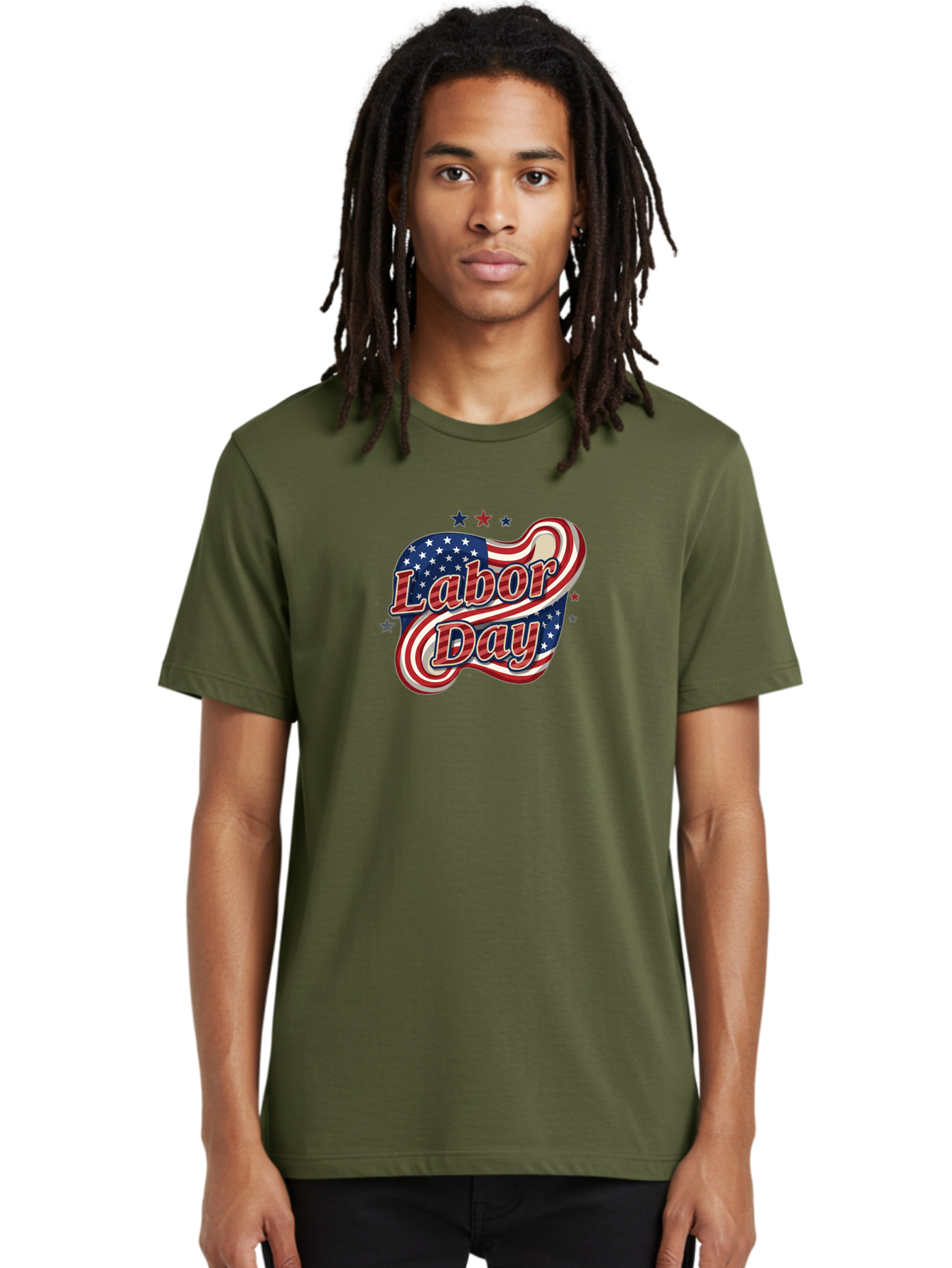 Labor-Day-4 Men'S Graphic Tee, 100% Cotton, Comfortable Casual Summer Wear, Machine Washable, Labor Day Celebration, American Flag, Red White And Blue, Patriotic Theme, Festive Design, Labor Day Sale, Stars And Stripes Bad260