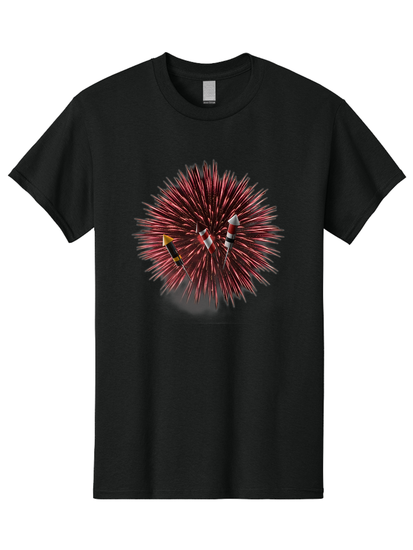 Party-Poppers Men'S Graphic Tee, 100% Cotton, Comfortable Casual Summer Wear, Machine Washable, Porcupine With Quills, 3 Arrows Stuck, Wildlife, Animal Defense, Prickly Creature, Hunting Scene, Wildlife Photography, Quill Attack Bad407