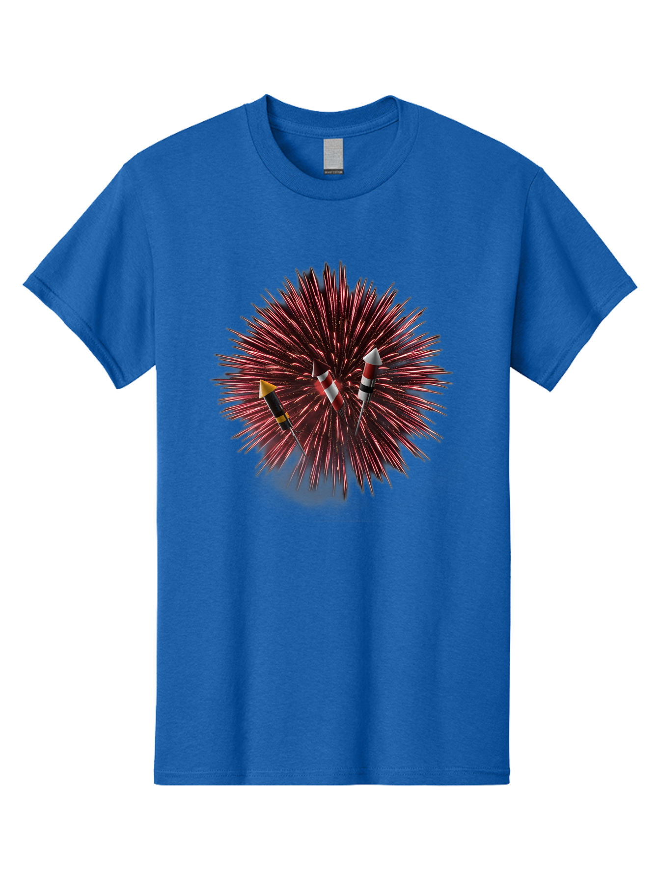 Party-Poppers Men'S Graphic Tee, 100% Cotton, Comfortable Casual Summer Wear, Machine Washable, Porcupine With Quills, 3 Arrows Stuck, Wildlife, Animal Defense, Prickly Creature, Hunting Scene, Wildlife Photography, Quill Attack Bad407