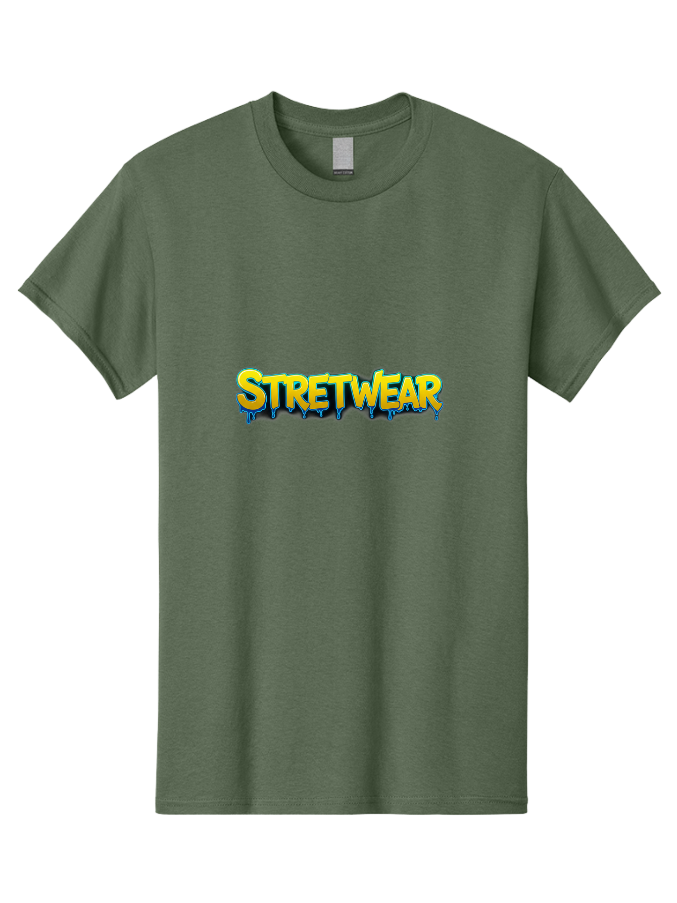 Stretwear-8 Men'S Graphic Tee, 100% Cotton, Comfortable Casual Summer Wear, Machine Washable, Streetwear Fashion, Graffiti Style, Urban Clothing, Bold Typography, Vibrant Colors, Edgy Aesthetic, Street Style, Trendy Fashion, Youth Culture Bad754