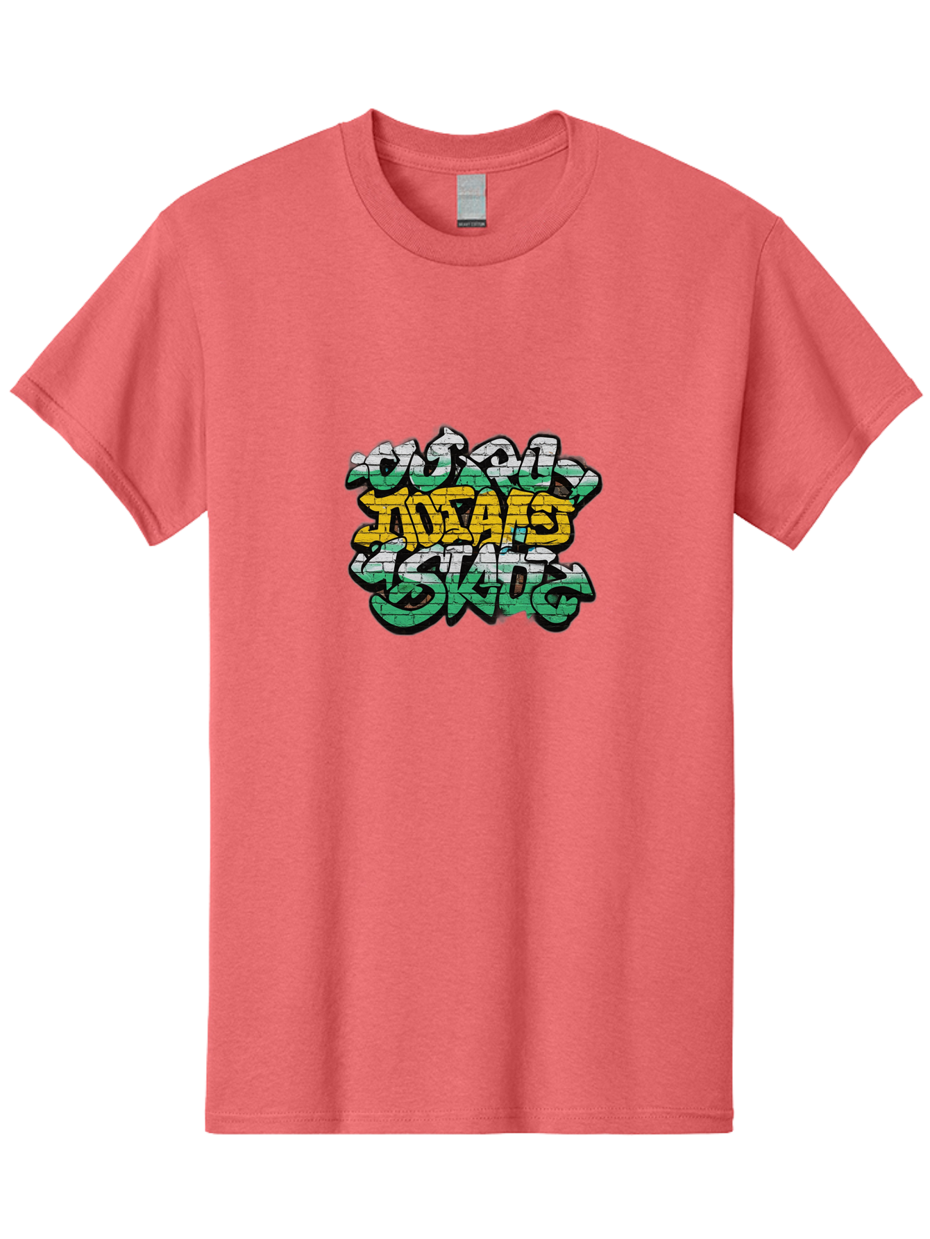Suic-Society-Sk8 Men'S Graphic Tee, 100% Cotton, Comfortable Casual Summer Wear, Machine Washable, Graffiti Art, Street Art, Urban Culture, Graffiti Style, Vibrant Colors, Bold Typography, Edgy Design, Youth Culture, Creative Expression Bad794