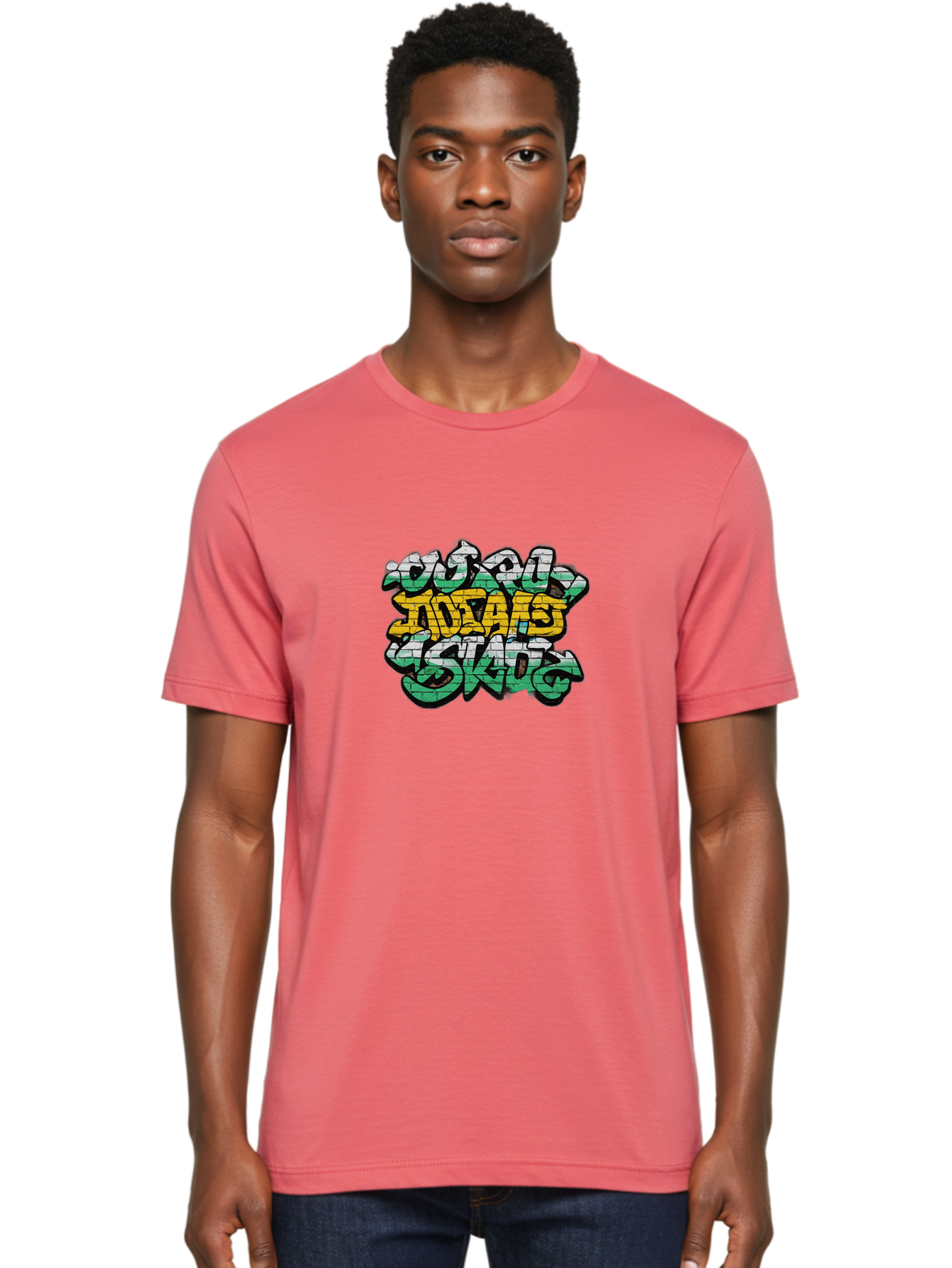 Suic-Society-Sk8 Men'S Graphic Tee, 100% Cotton, Comfortable Casual Summer Wear, Machine Washable, Graffiti Art, Street Art, Urban Culture, Graffiti Style, Vibrant Colors, Bold Typography, Edgy Design, Youth Culture, Creative Expression Bad794