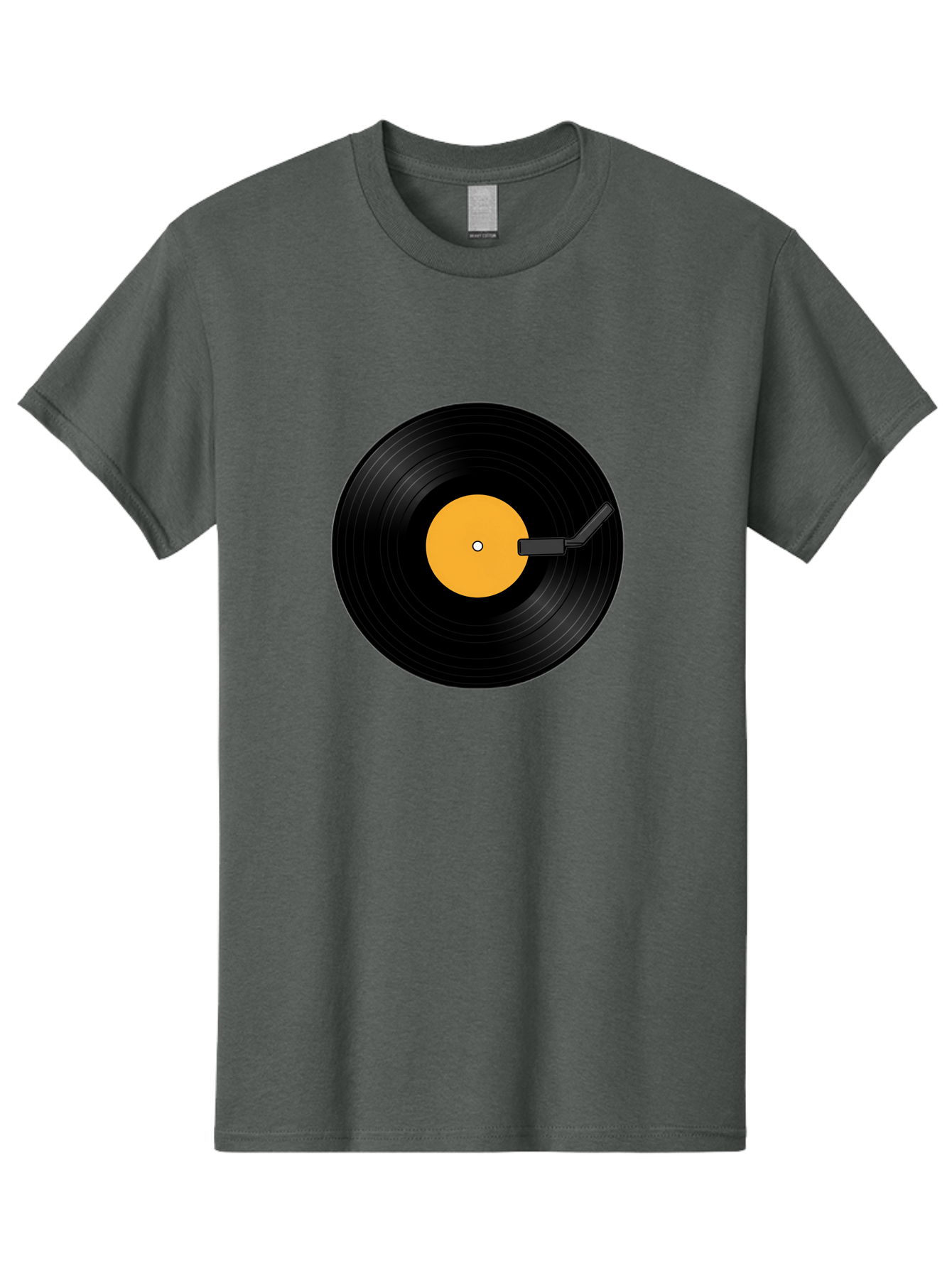 Vinyl-Record-Player-3 Men'S Graphic Tee, 100% Cotton, Comfortable Casual Summer Wear, Machine Washable, Vinyl Record, Record Player, Music Listening, Retro Audio, Classic Sound, Nostalgic Vibe, Music Culture Bad901